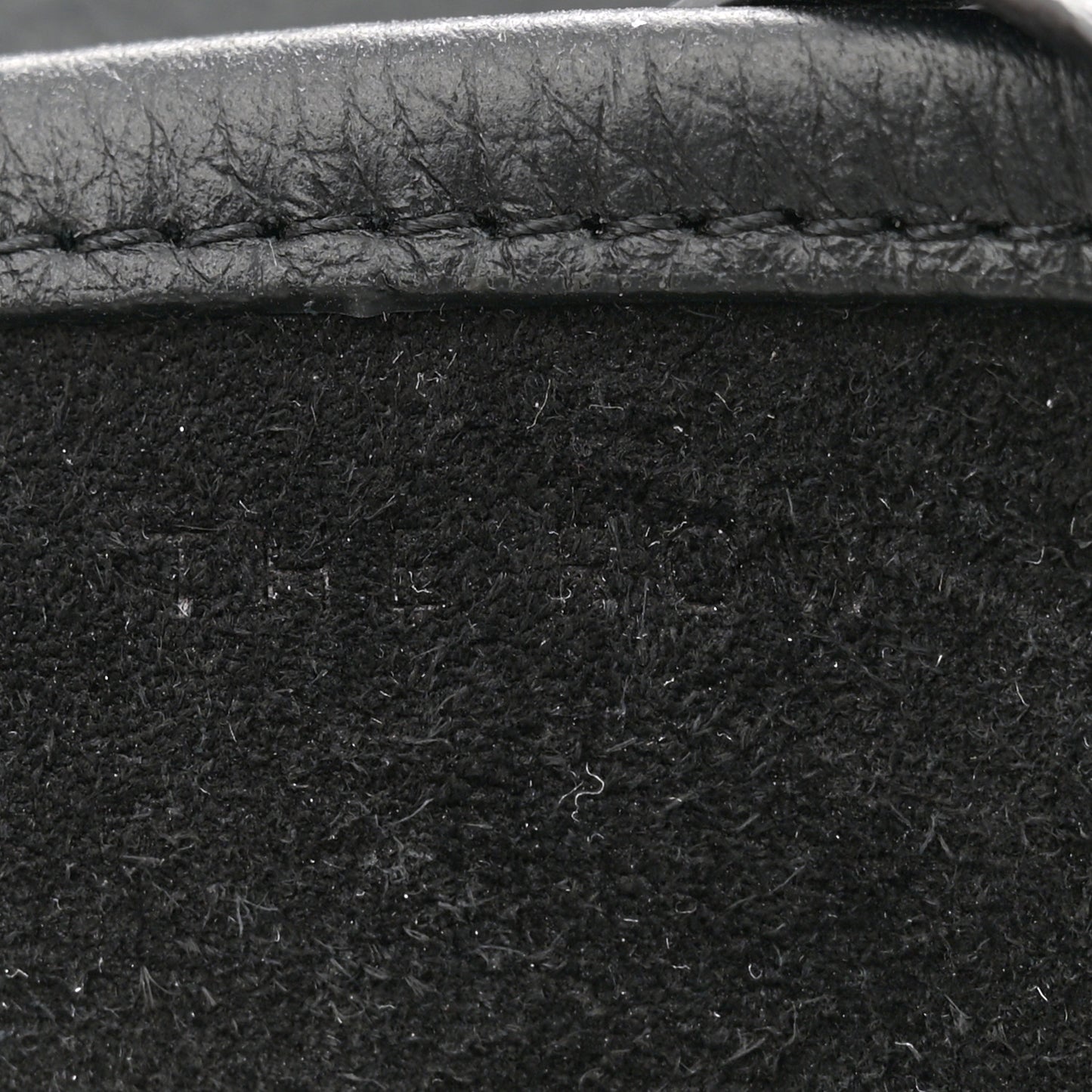 Grained Calfskin Medium N/S Park Tote Black