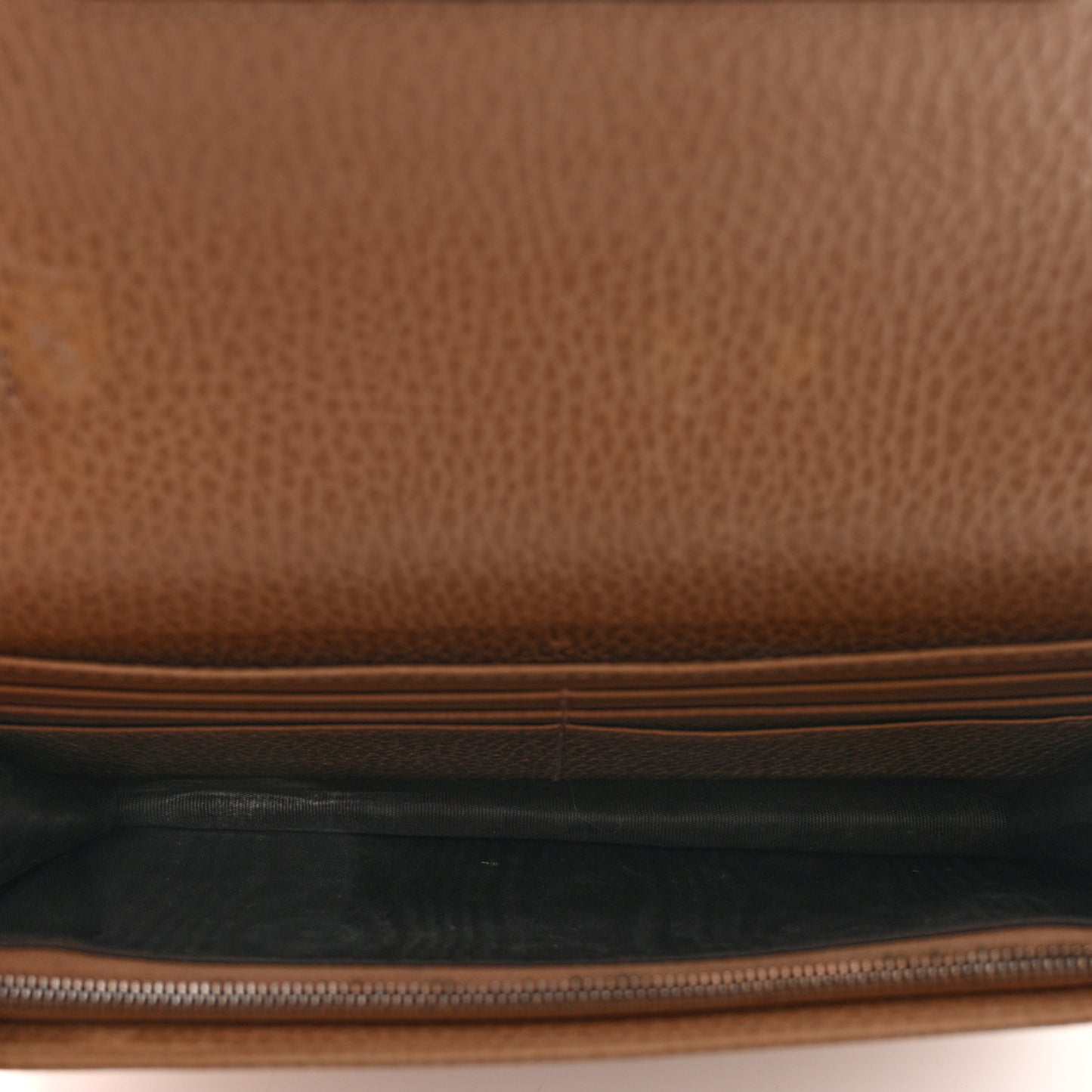 Dollar Calfskin Enamel Monochrome Mini GG Marmont Chain Wallet Camelia