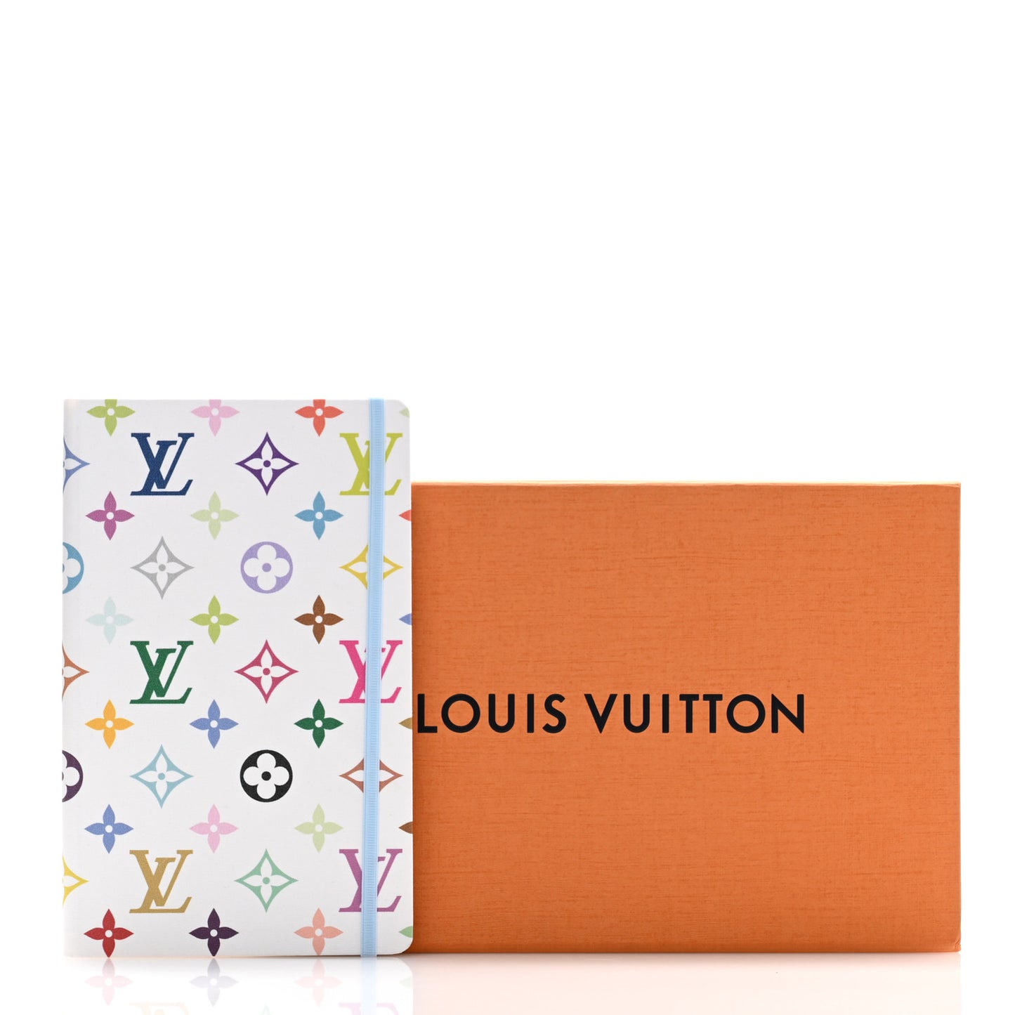 LV x TM Monogram Multicolor Jane Notebook MM White