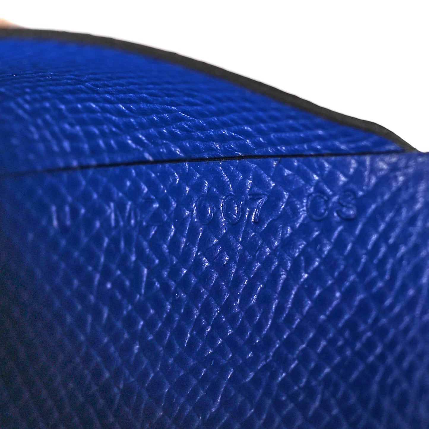 Epsom Calvi Duo Card Case Bleu Electrique