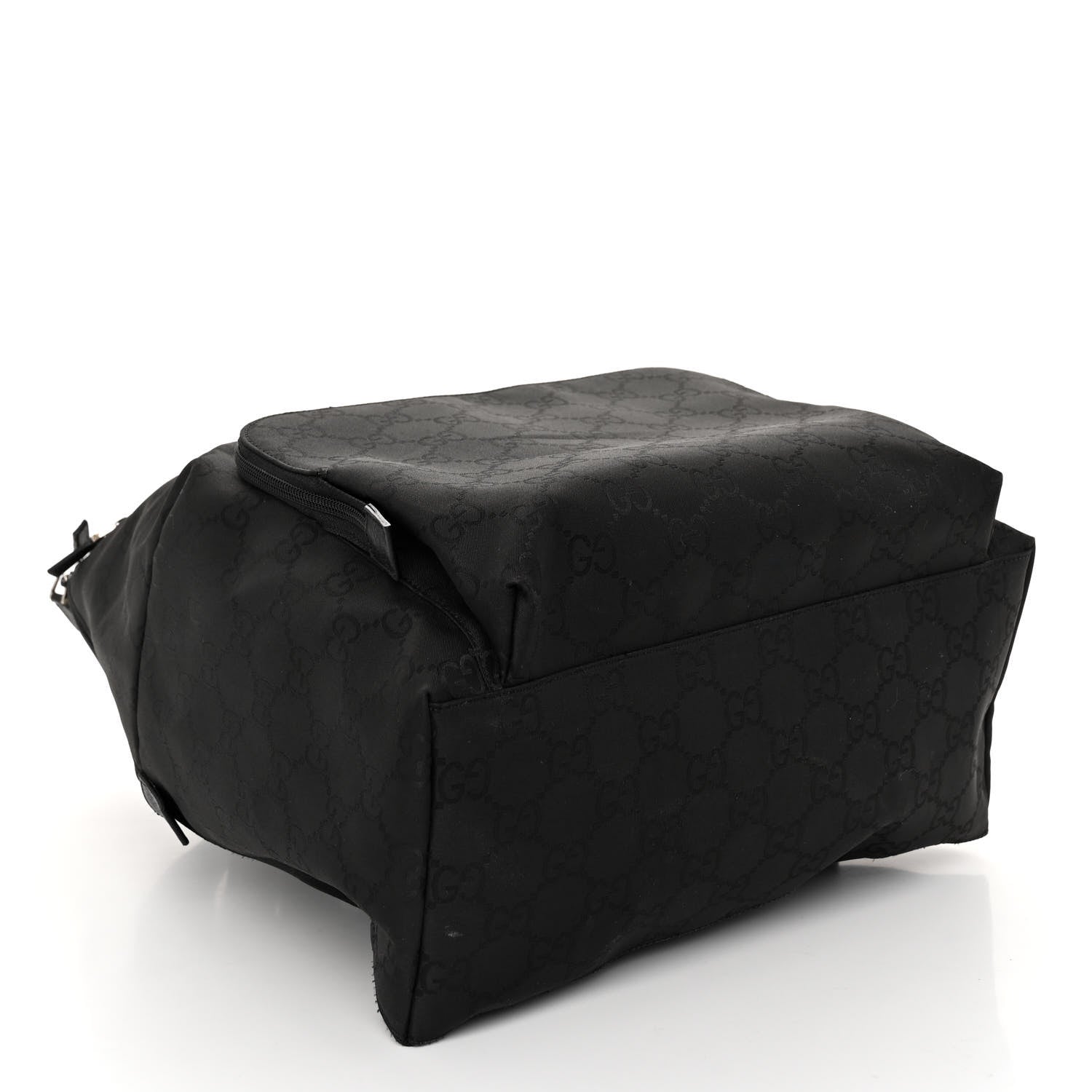 Gucci Nylon Monogram Medium Backpack Black 4 of 9