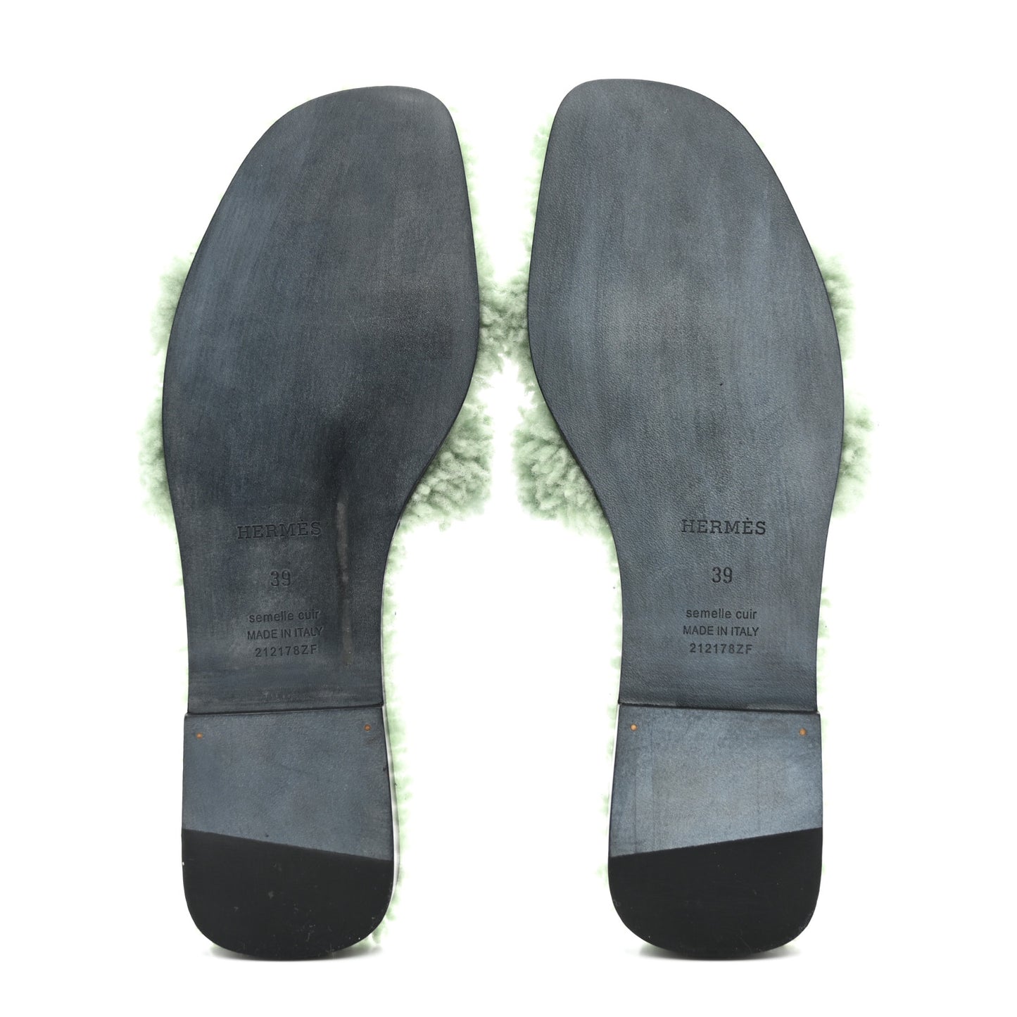 Woolskin Oran Sandals 39 Vert D’eau