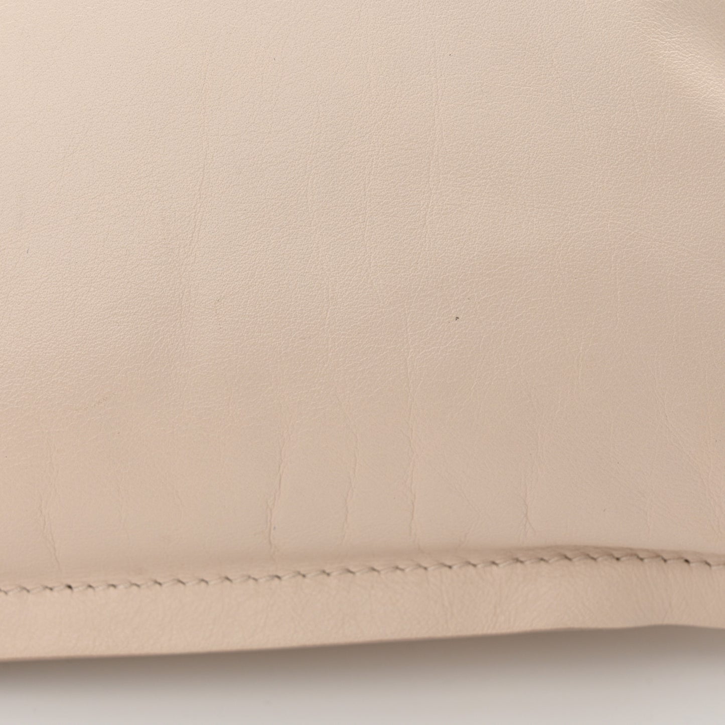 Calfskin Small Viva Bow Shoulder Bag Bone