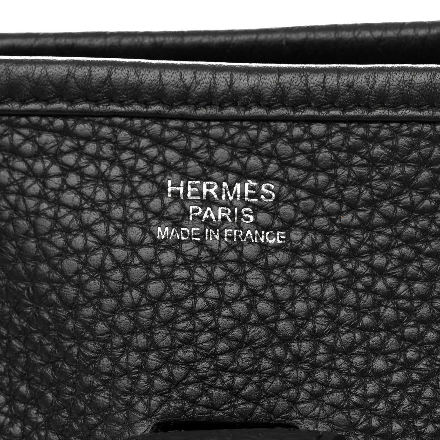 Hermes Taurillon Clemence Evelyne III PM Graphite 6 of 12