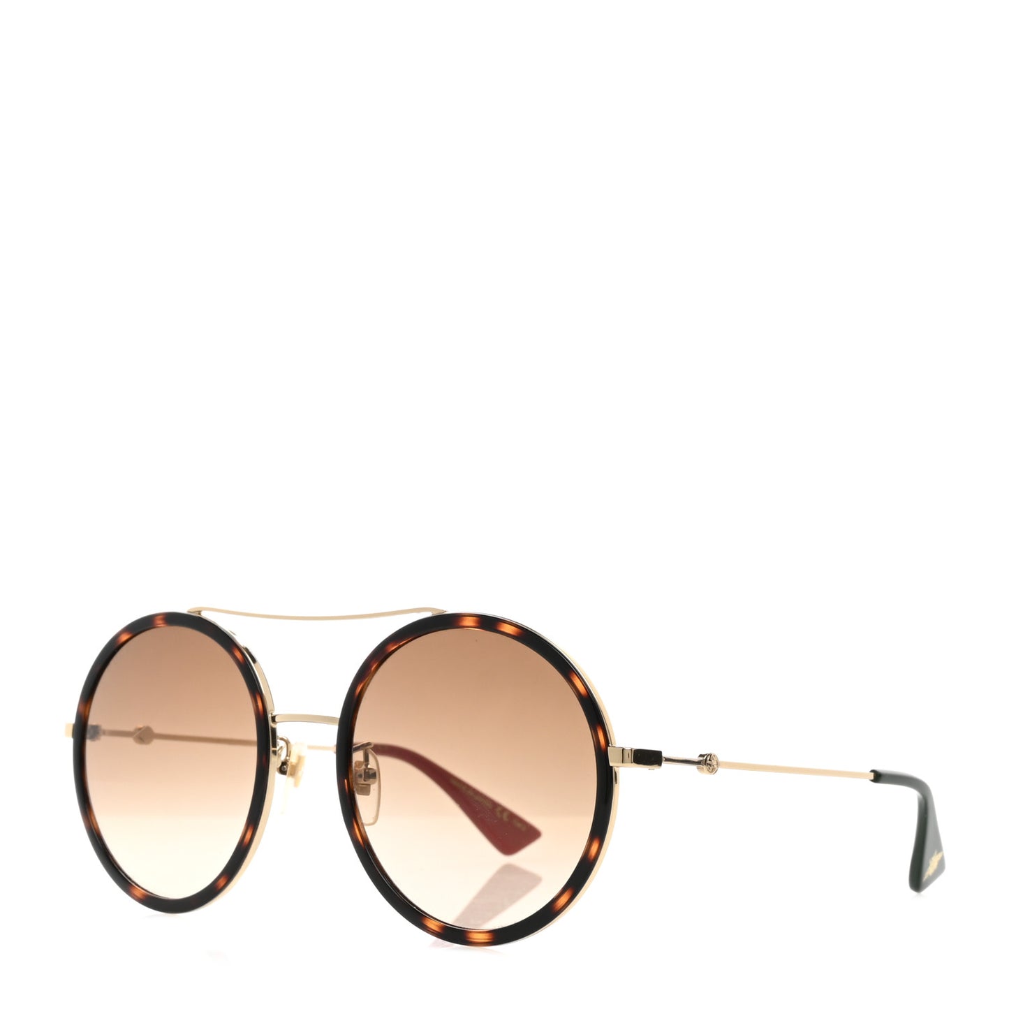 Round Sunglasses GG0061S Tortoise