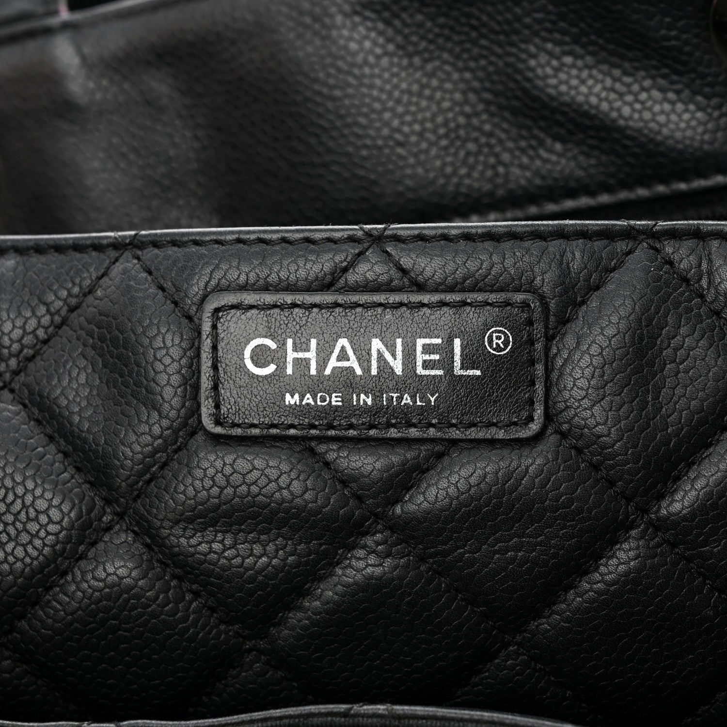 Chanel Caviar Quilted Large CC Box Shopping Tote Black 6 of 18