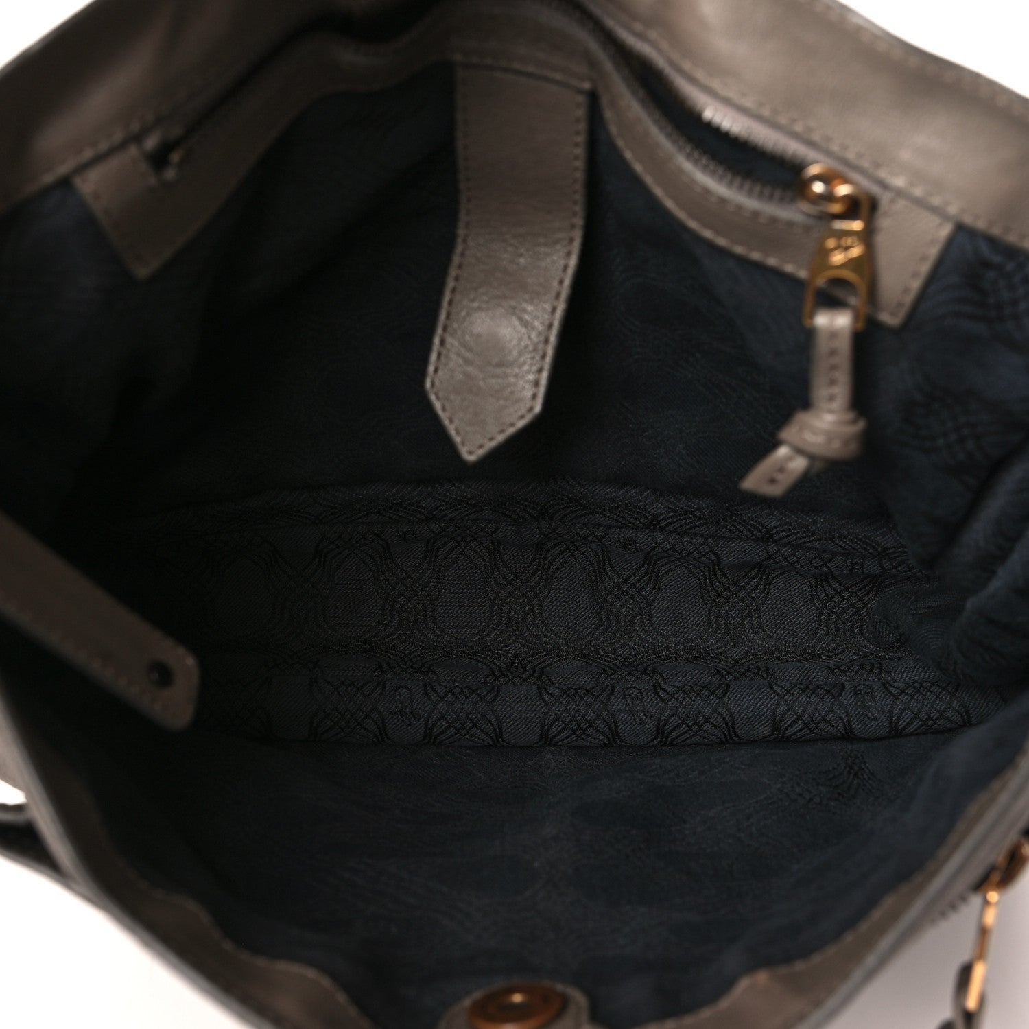 Proenza Schouler Lambskin Medium PS1 Satchel Smoke 5 of 8