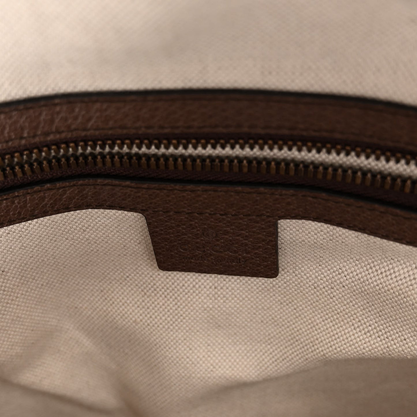 GG Supreme Monogram Calfskin Web Small Ophidia Day Backpack Beige Ebony New Acero