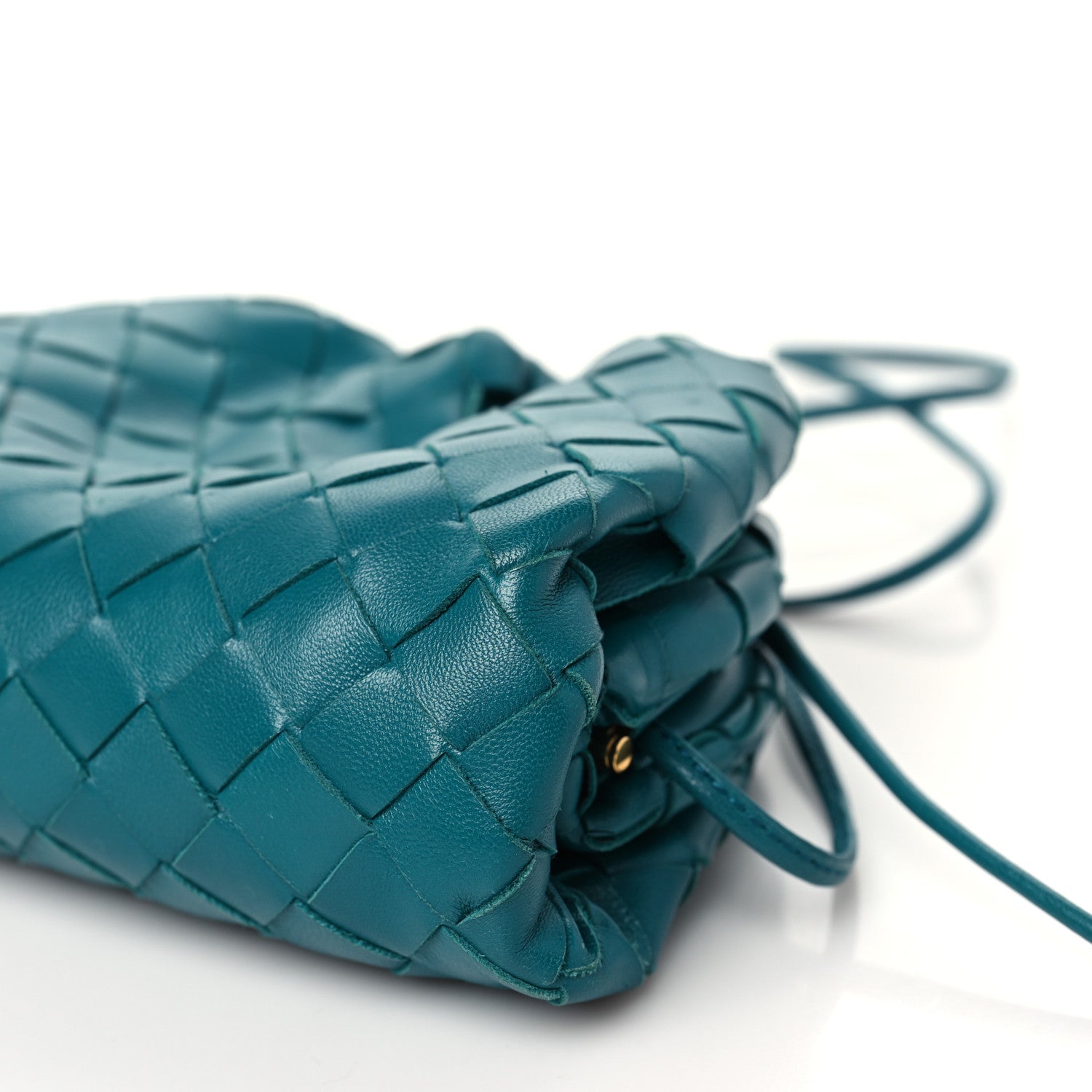Bottega Veneta Nappa Intrecciato The Mini Pouch Mallard 10 of 10