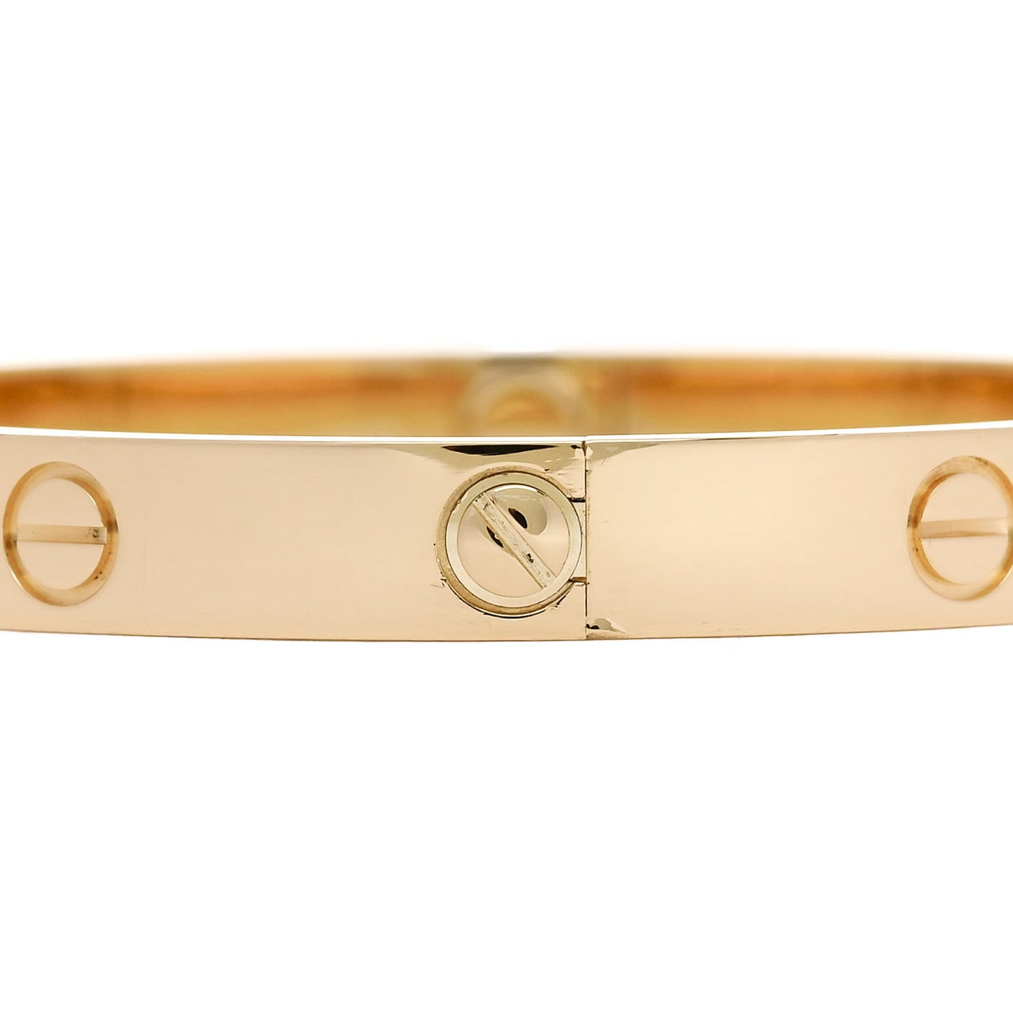 18K Yellow Gold LOVE Bracelet 17