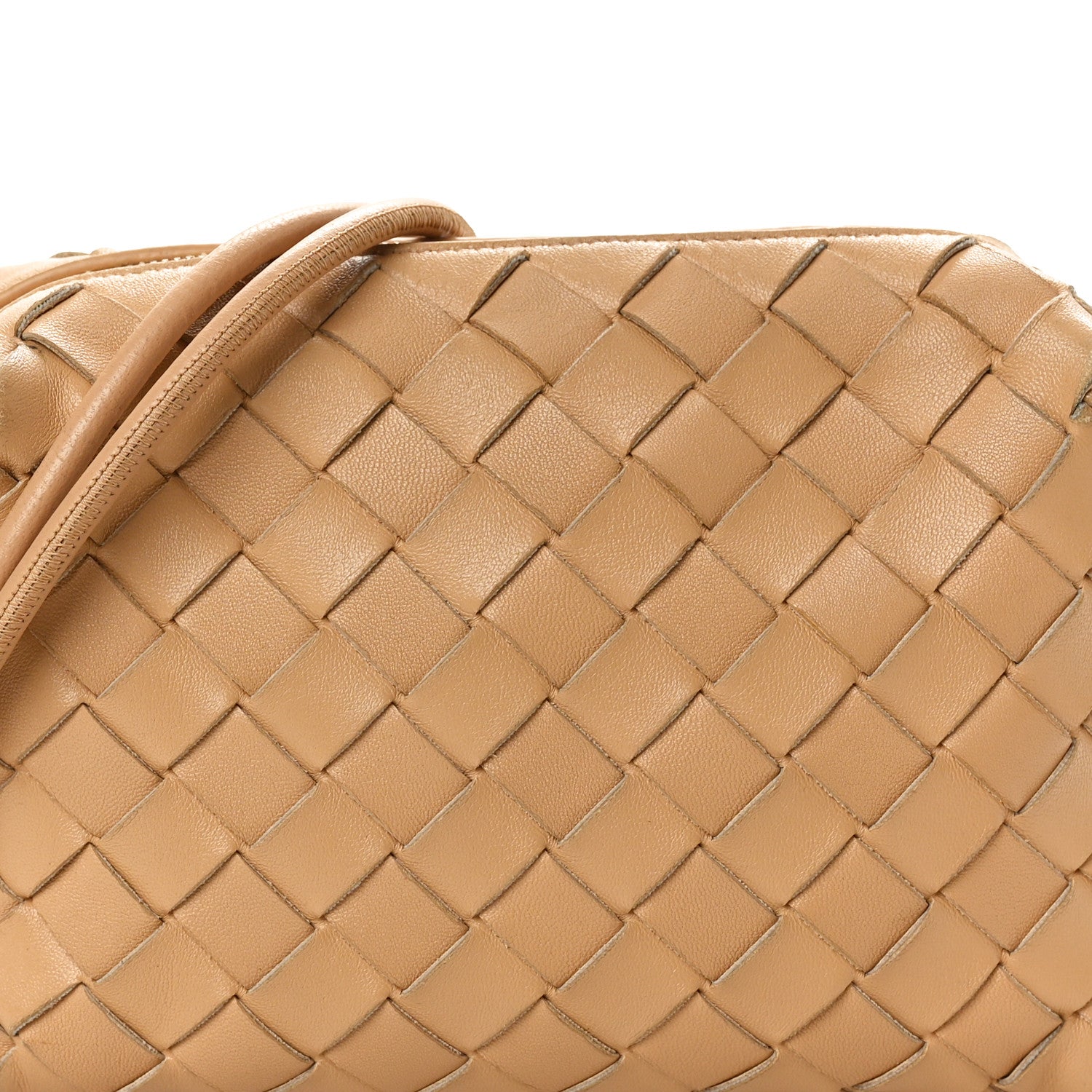 Bottega Veneta Nappa Intrecciato Mini Loop Camera Bag Almond 7 of 9