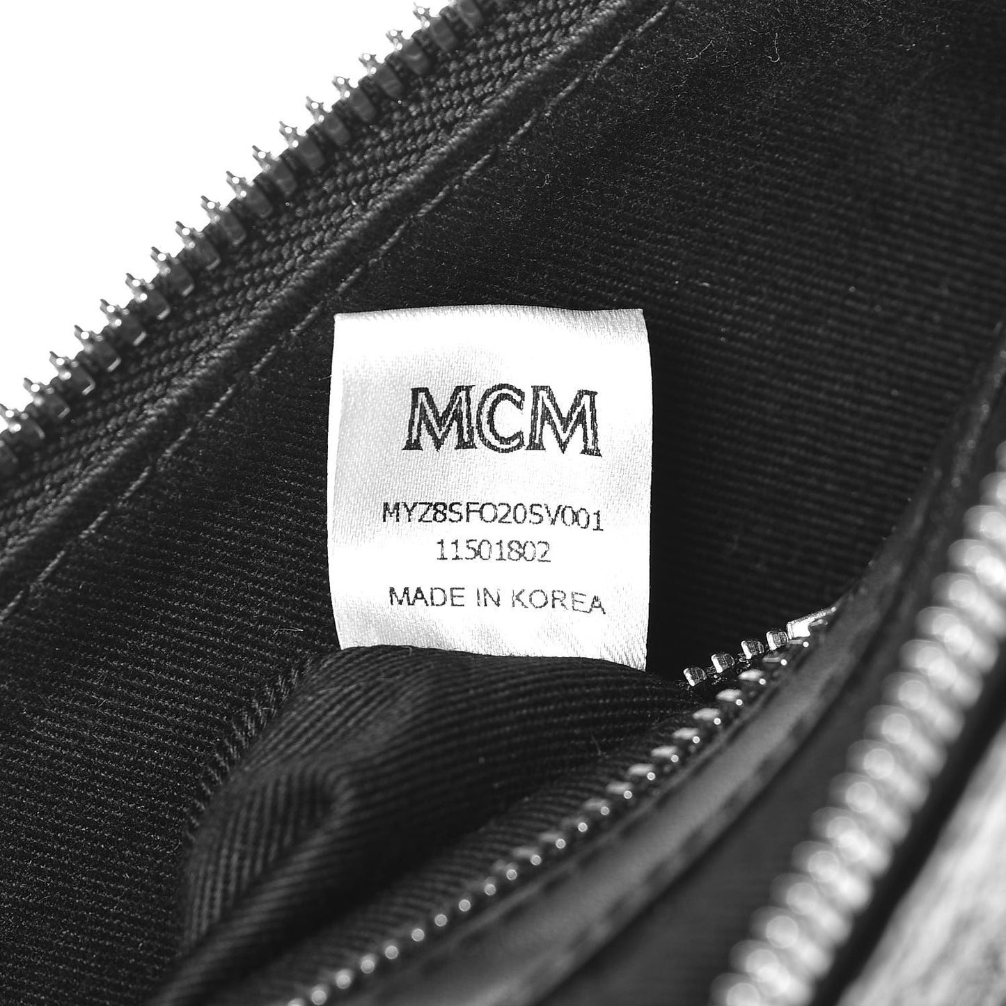Metallic Visetos Original Medium Pouch Silver