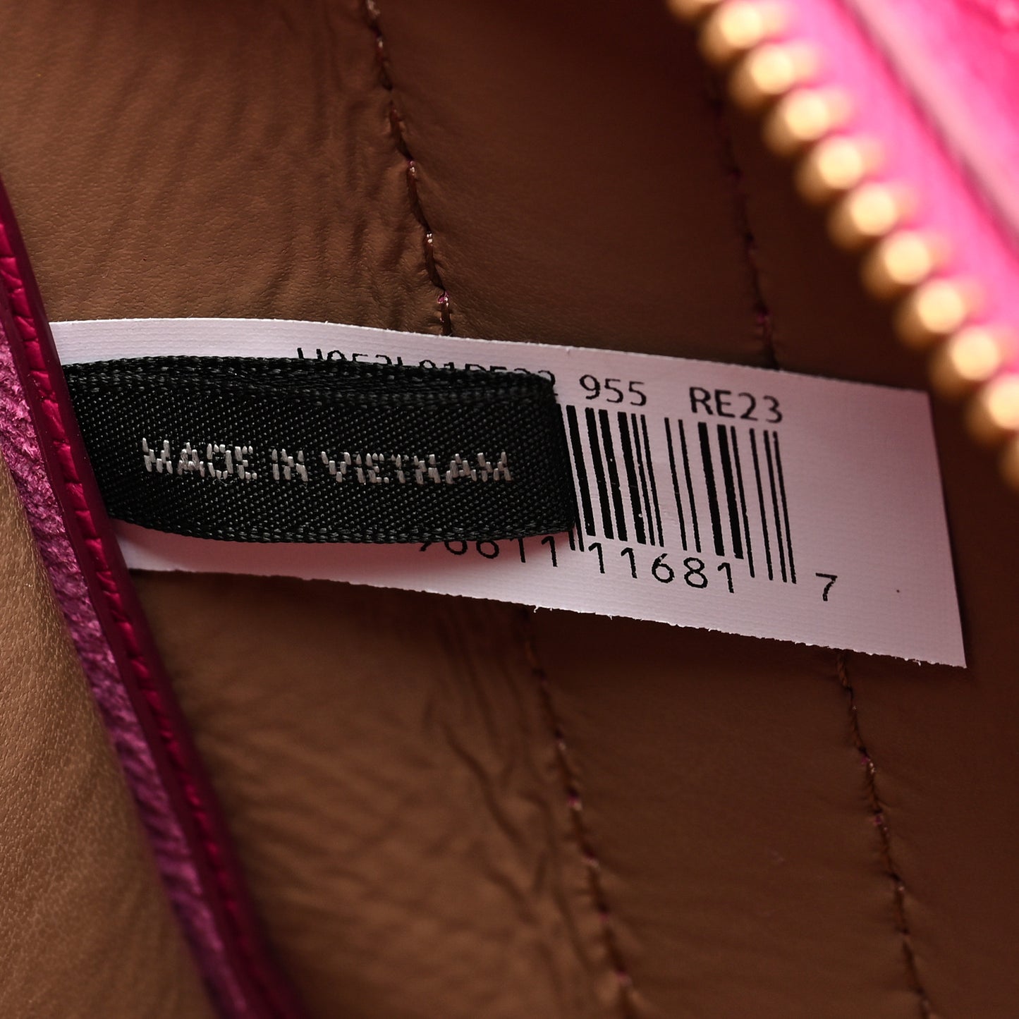 Grained Calfskin Mini The Tote Bag Lipstick Pink