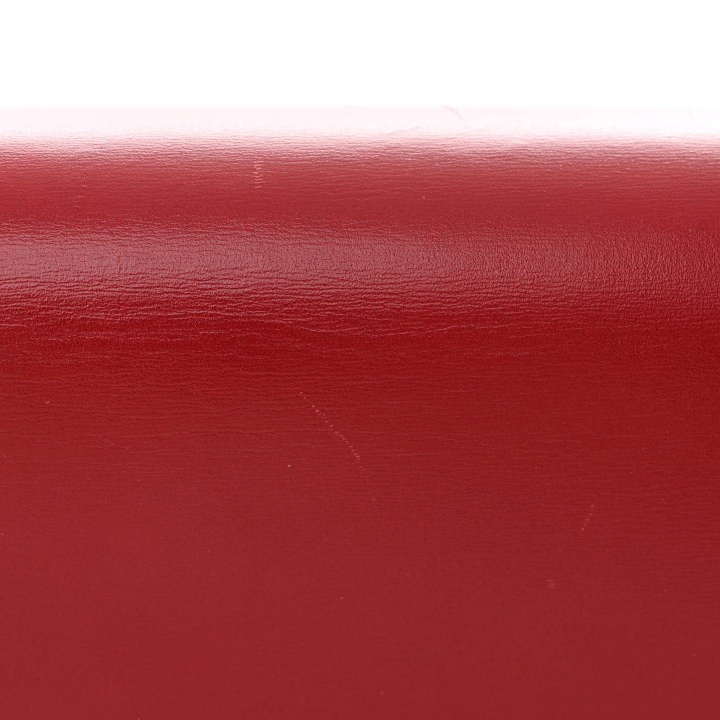 Box Calfskin Medium Classic Box Flap Bag Red