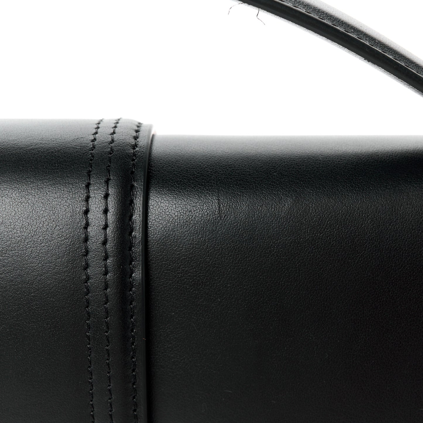 Smooth Calfskin Le Bambinou Black