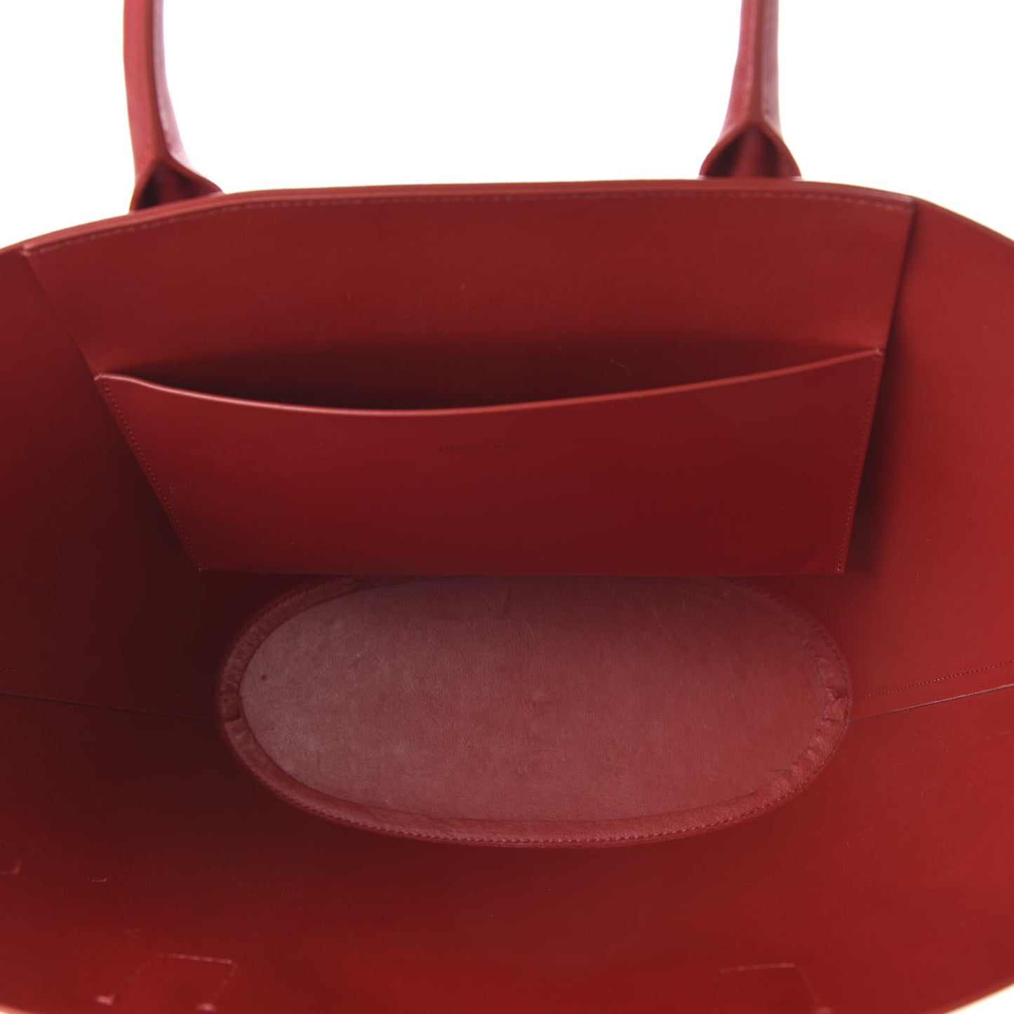 Calfskin Triangle Tote Flamma