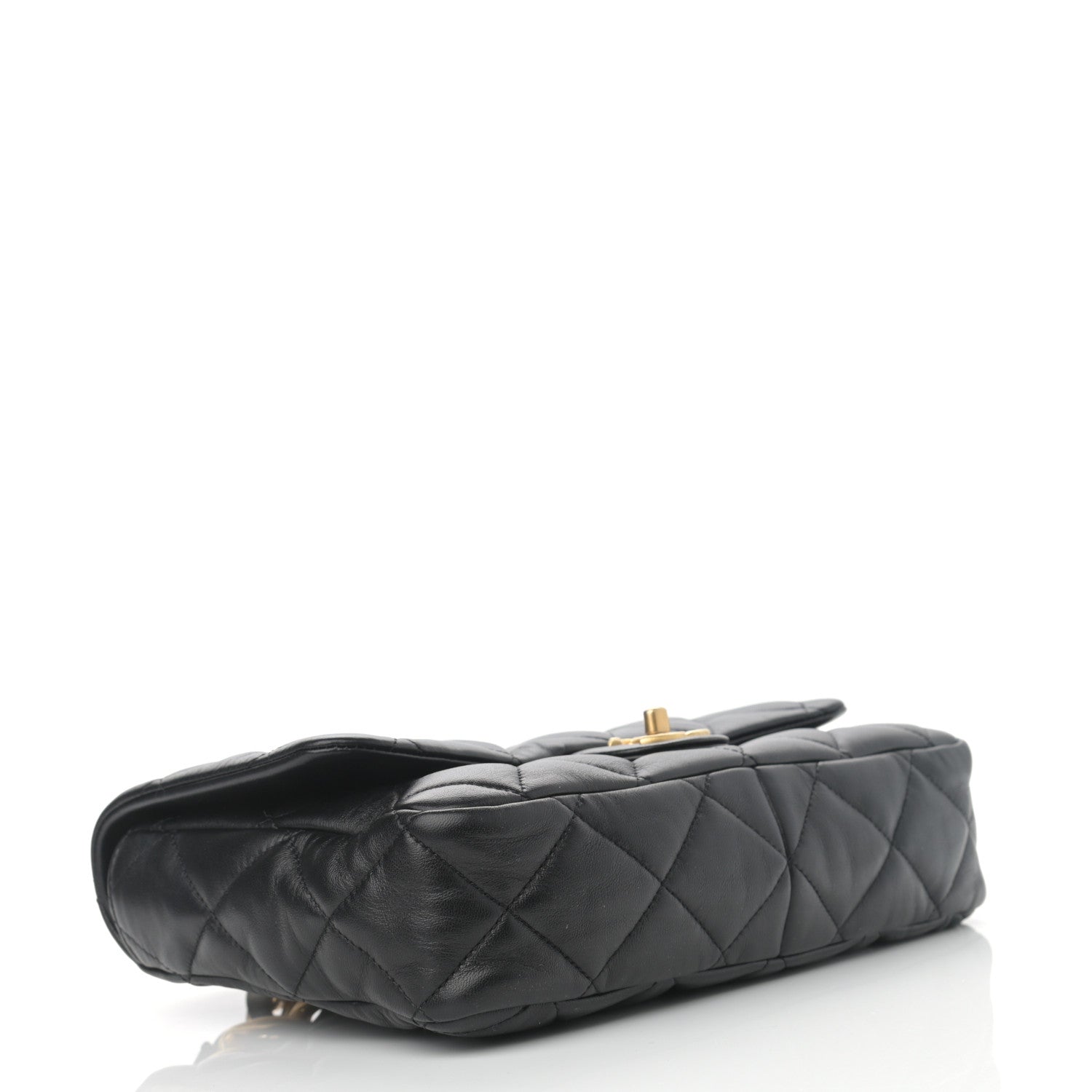 Chanel Lambskin Quilted Large CC Funky Town Flap Black 4 of 12