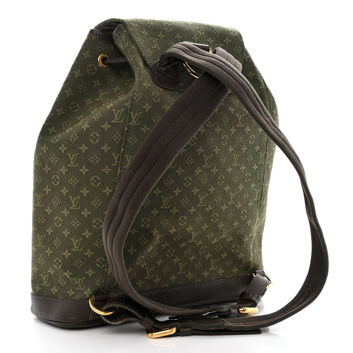 Mini Monogram Montsouris GM Backpack Kaki