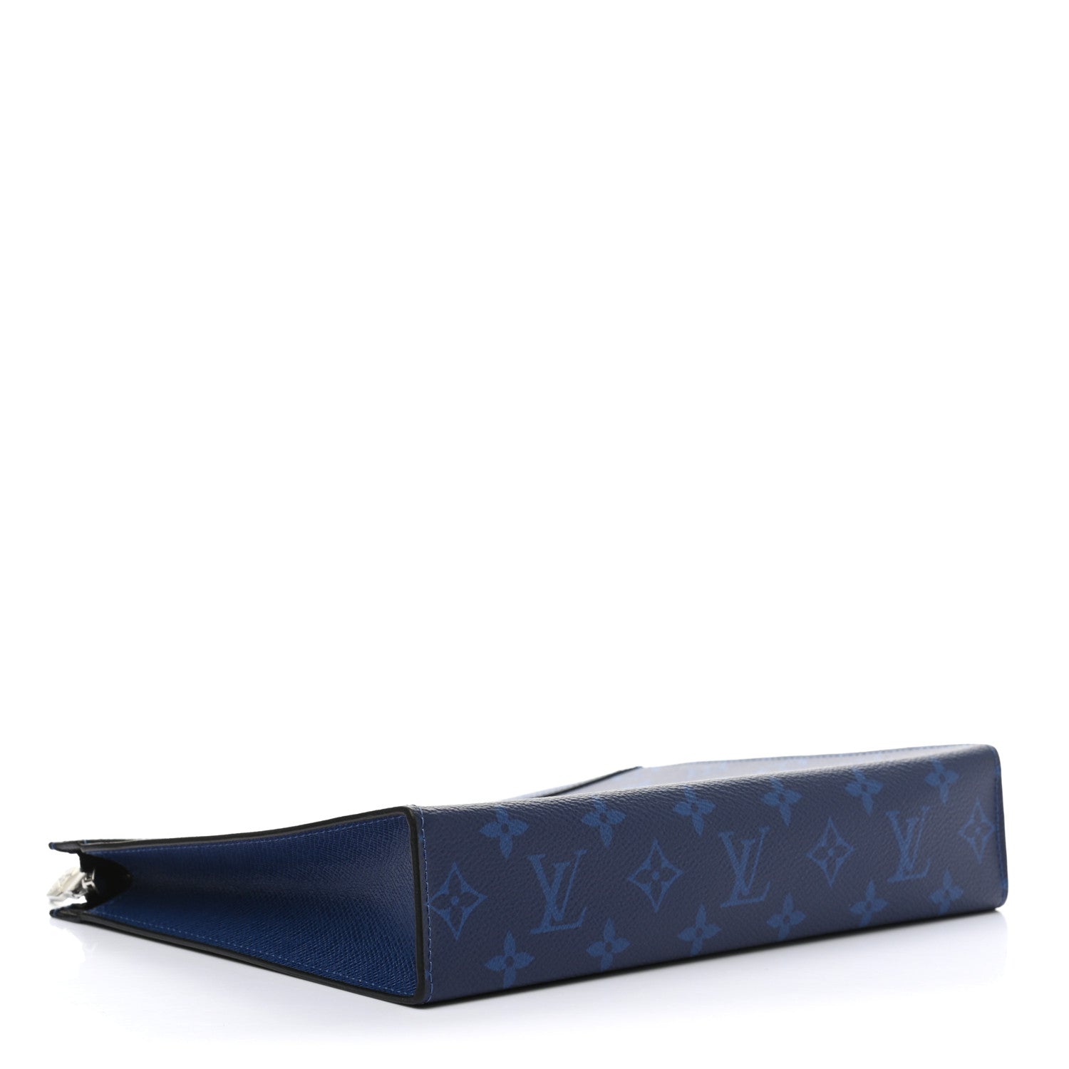 Louis Vuitton Monogram Eclipse Pochette Voyage MM Pacific Blue 9 of 26