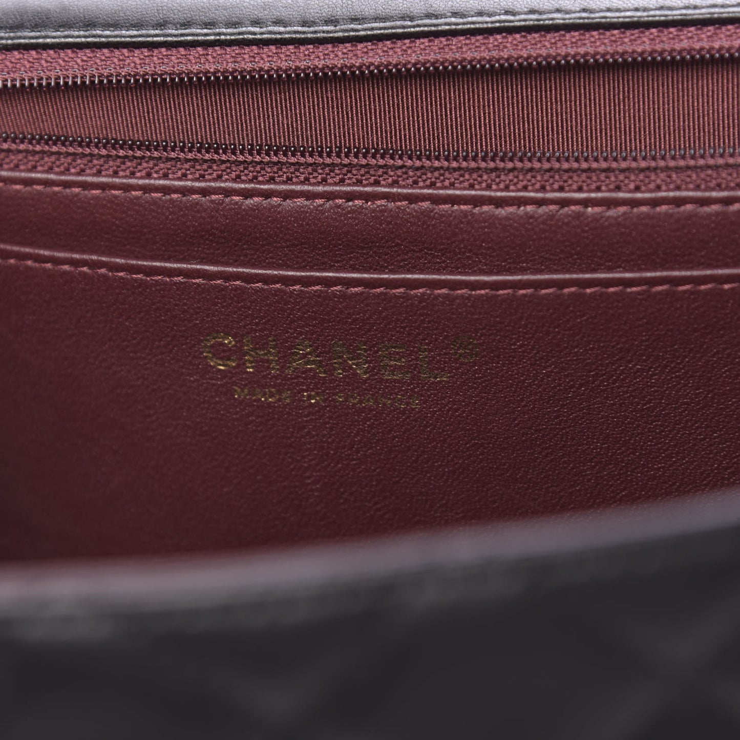 Lambskin Quilted Maxi Single Flap Black