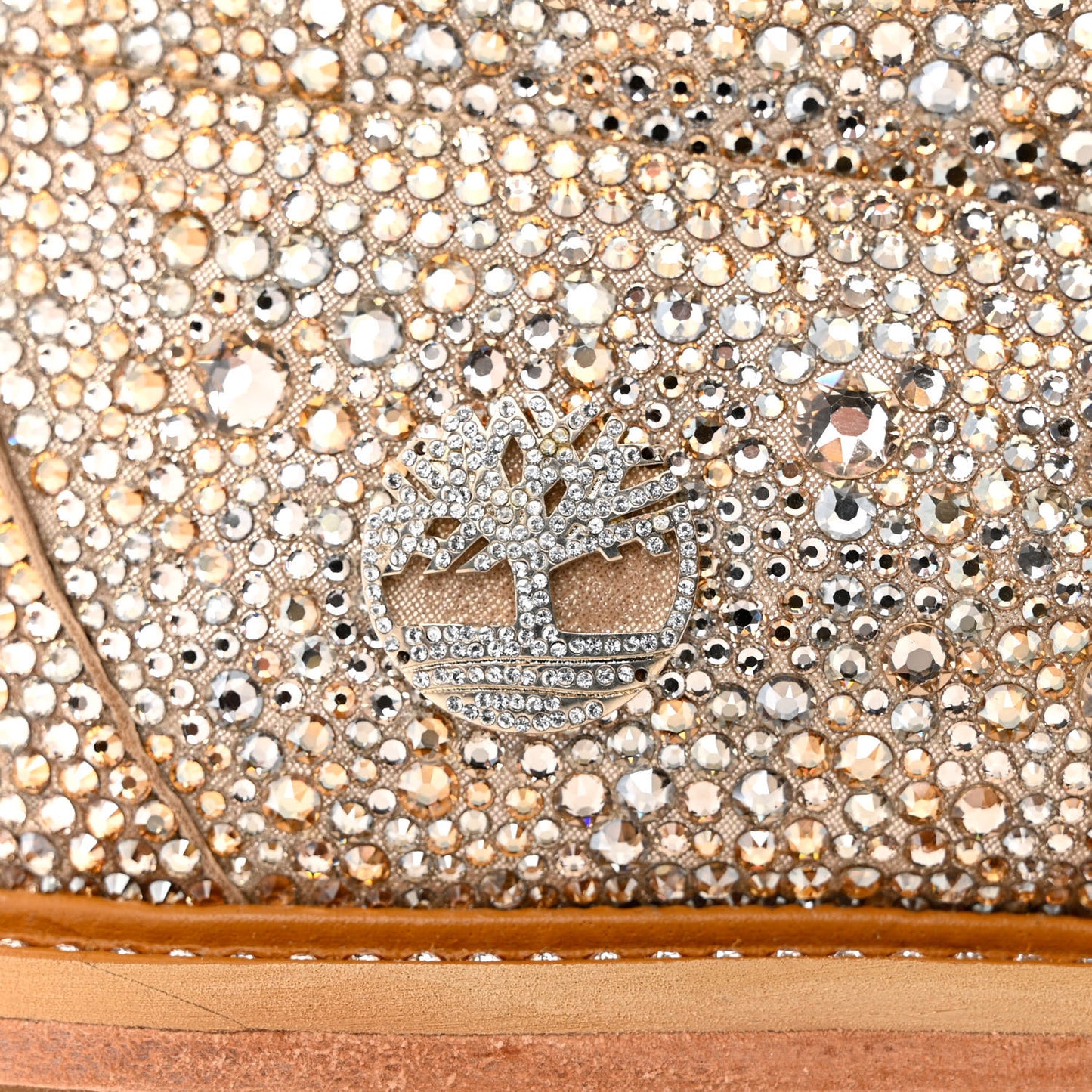 X TIMBERLAND Swarovski Crystal Ankle Boots 9