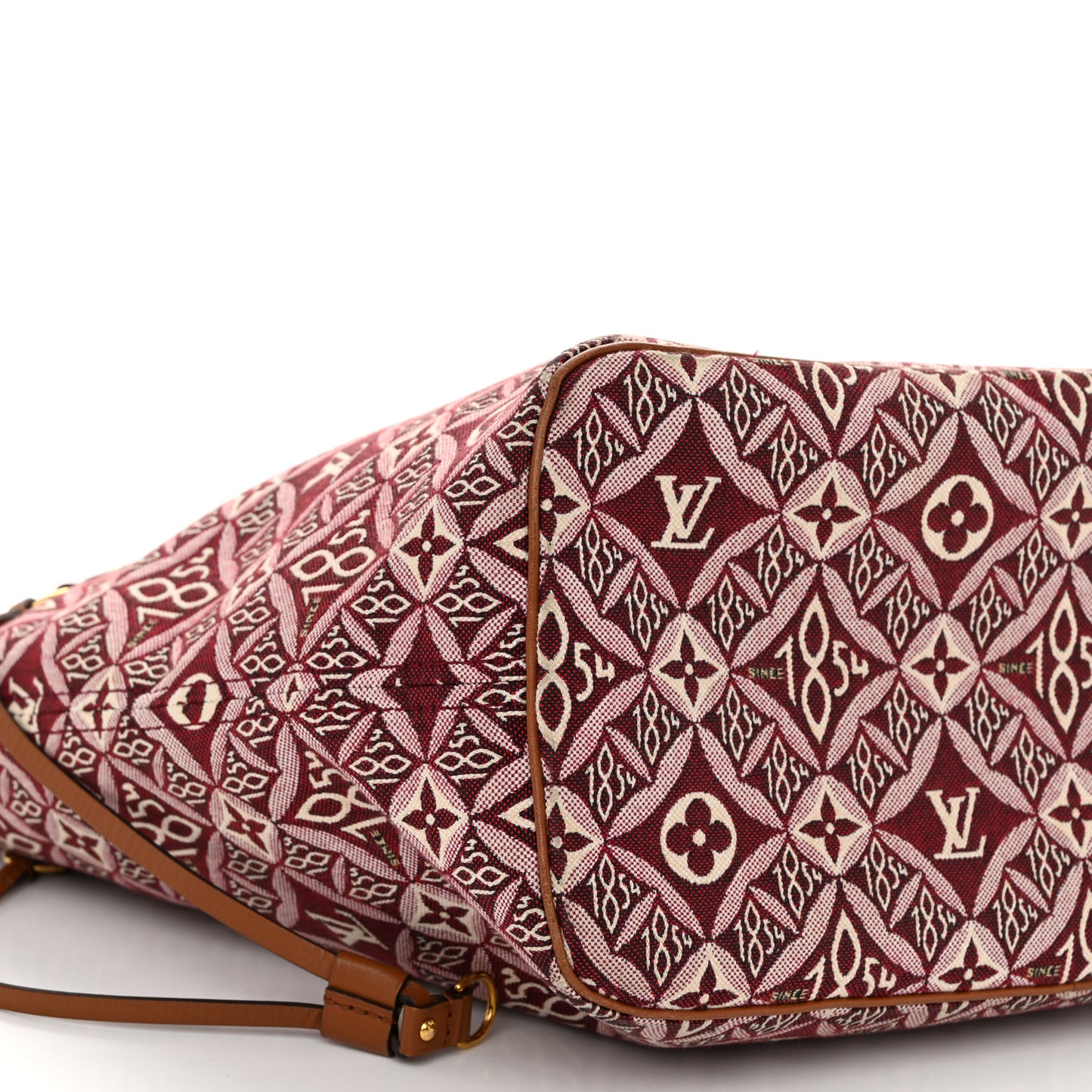 Jacquard Since 1854 Neverfull MM Bordeaux