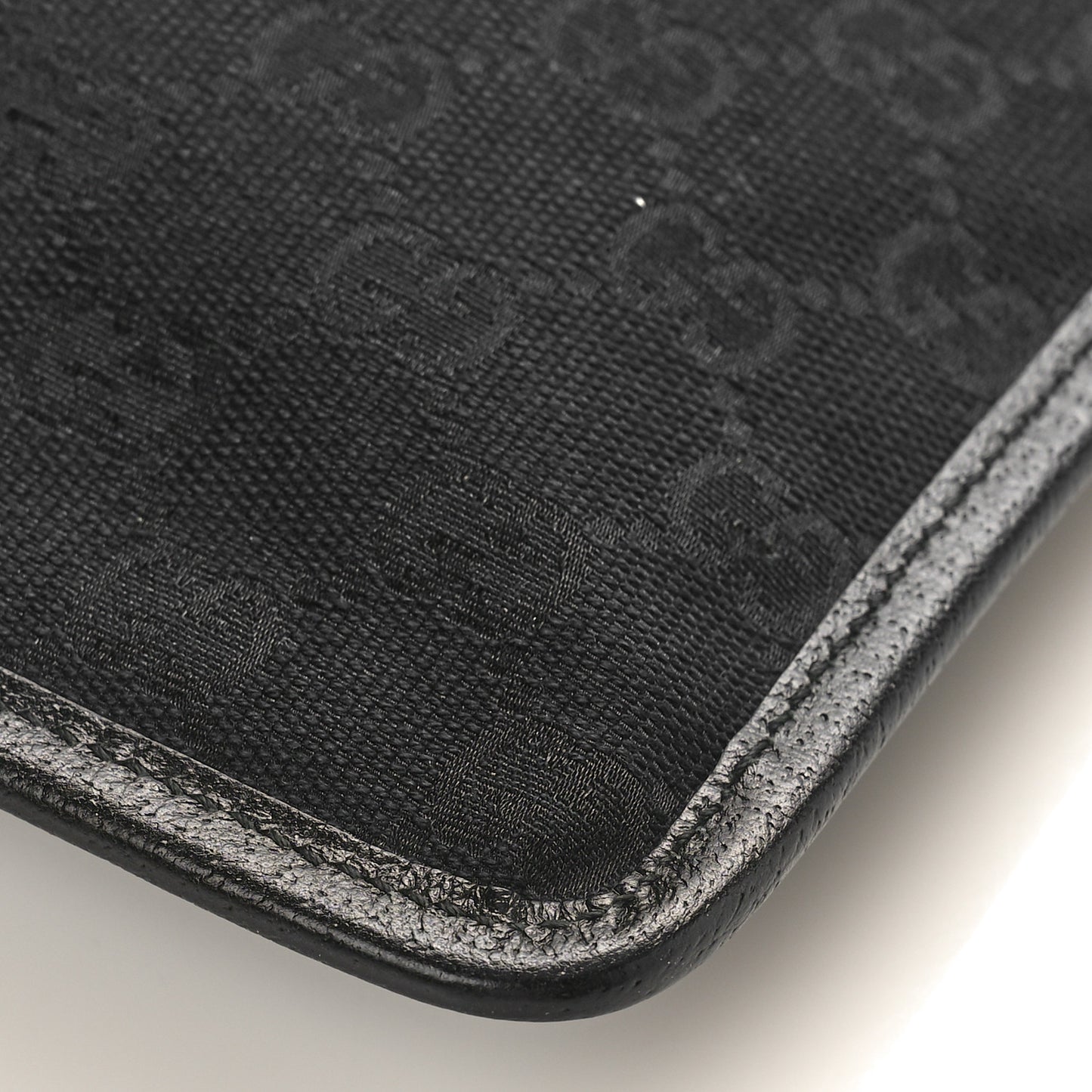 GG Monogram Messenger Crossbody Bag Black