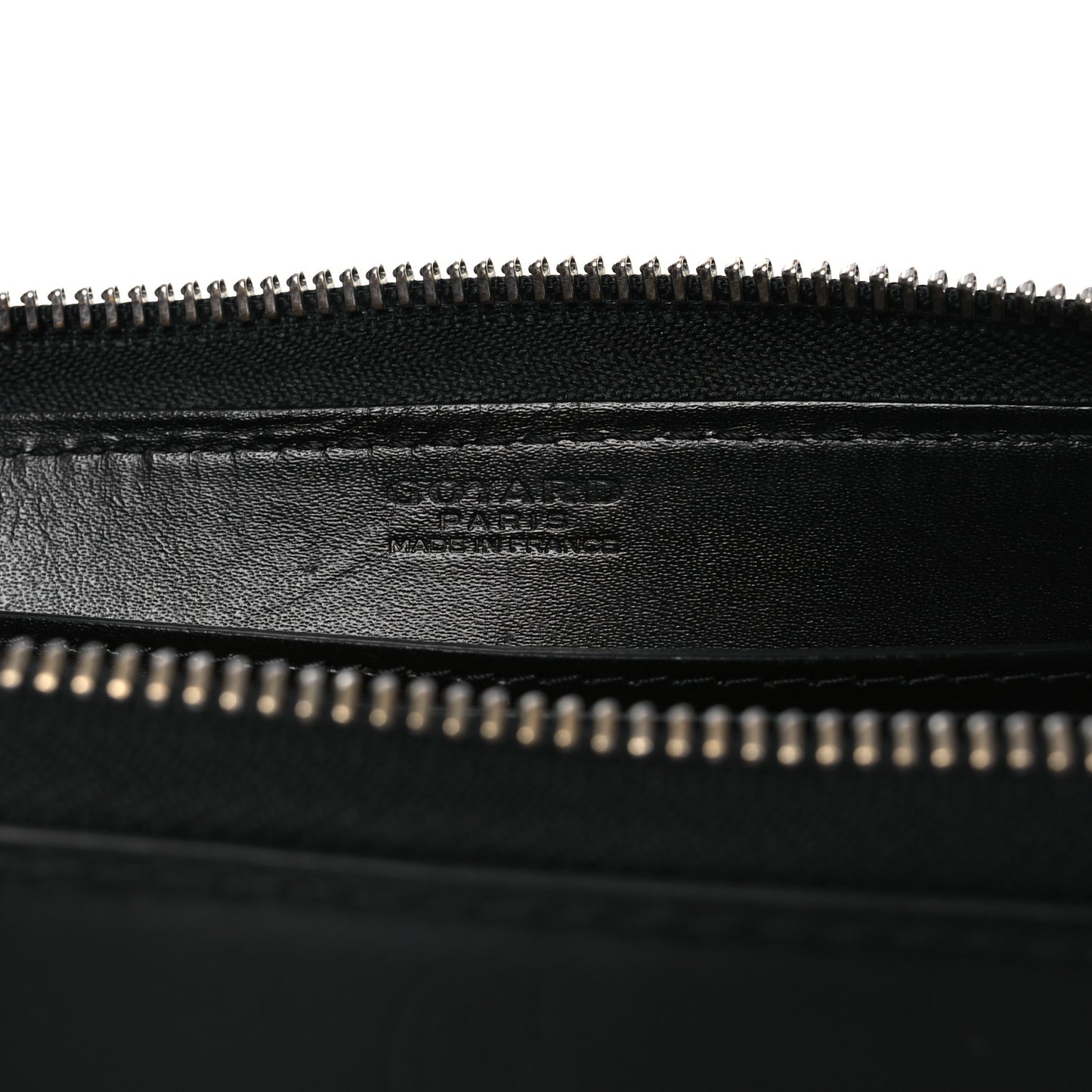 Goyardine Matignon Zip Around GM Wallet Black