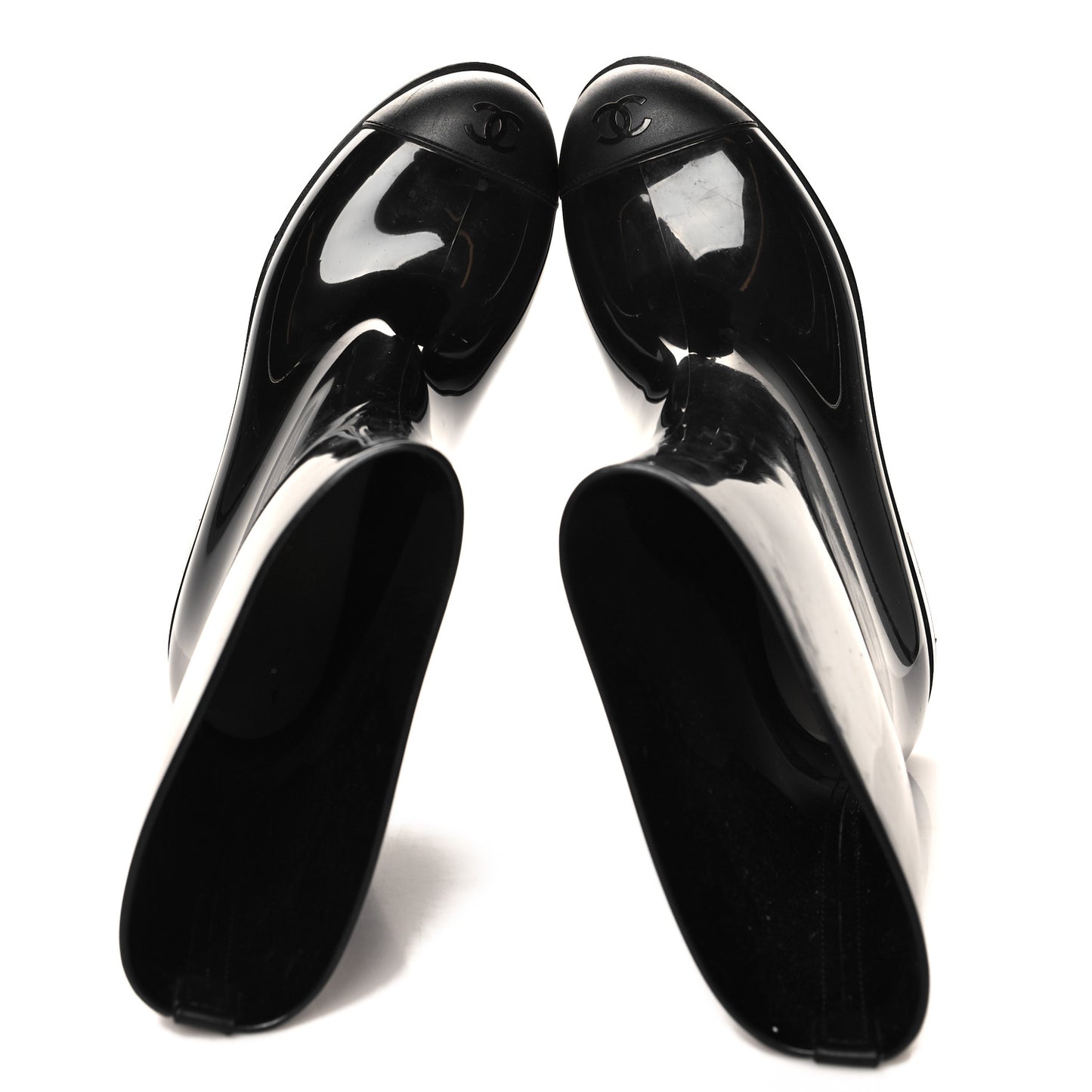Rubber Rain Boots 40 Black