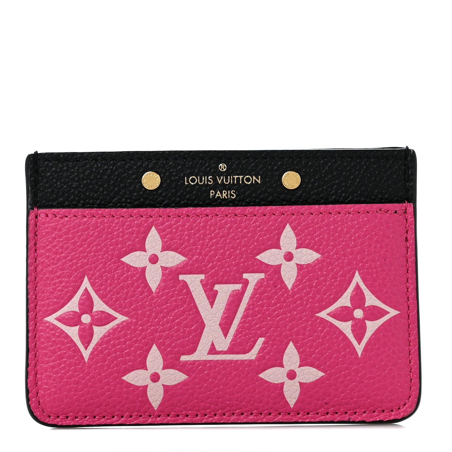 Louis Vuitton Empreinte Spring In The City Card Holder Black White Pink 1 of 8