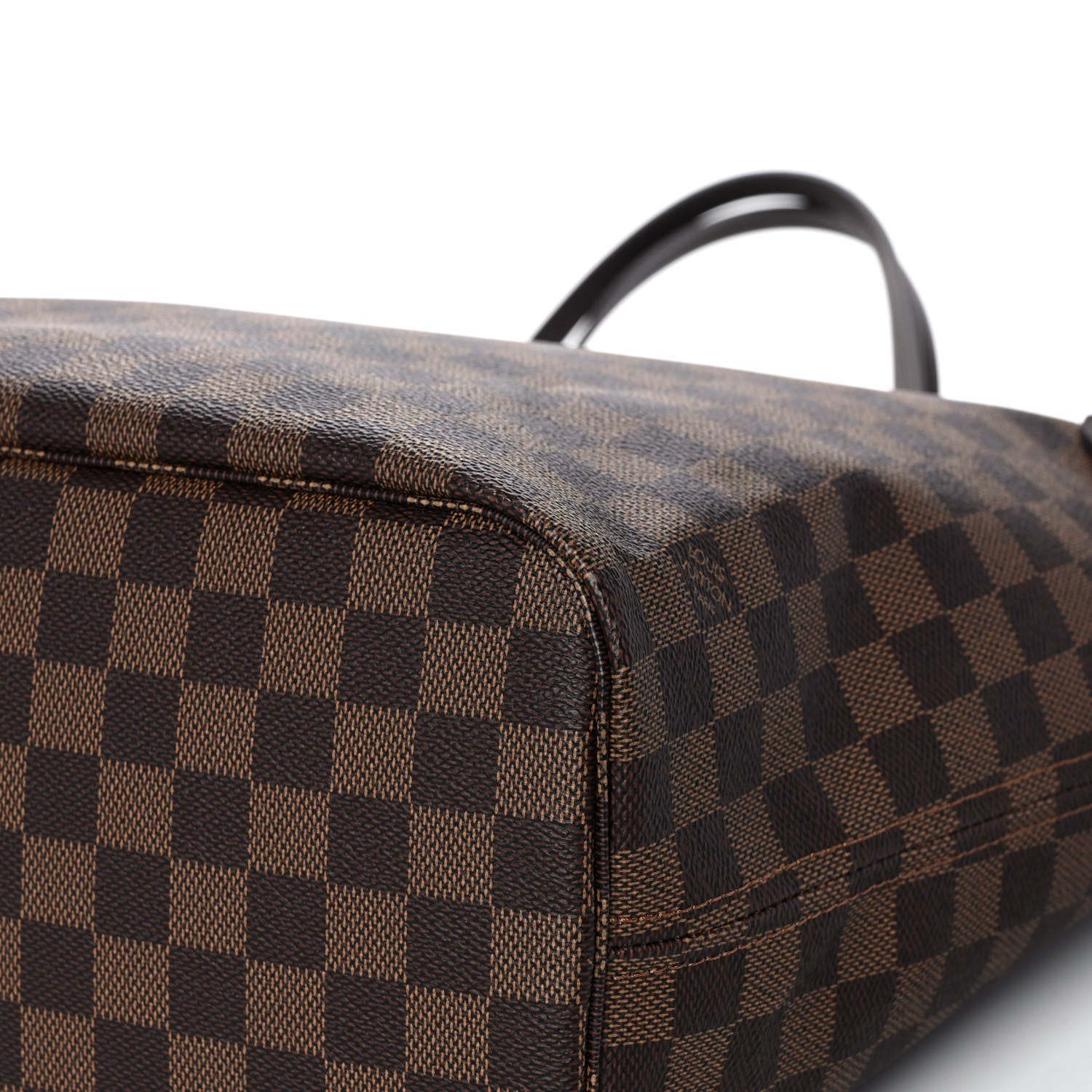 Louis Vuitton Damier Ebene Neo Neverfull MM Rose Ballerine 11 of 15