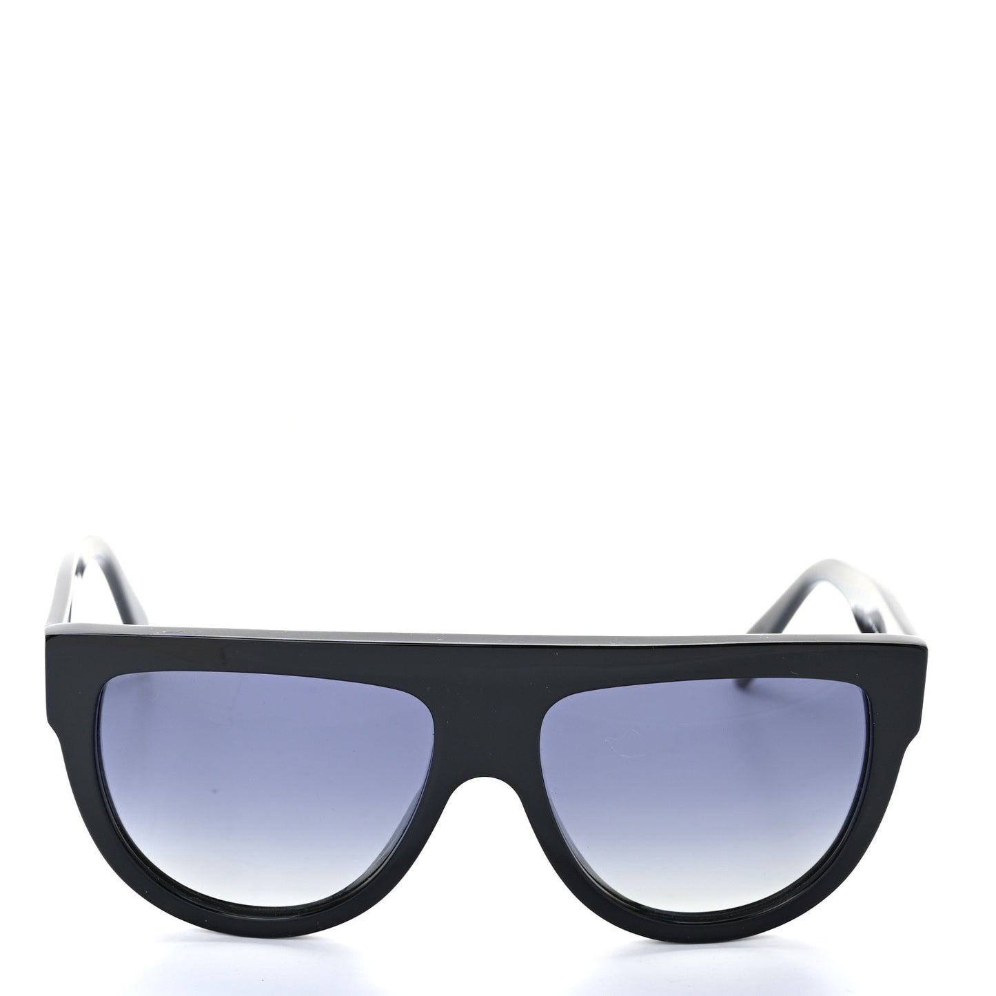 Acetate Polarized Rectangular Sunglasses CL40011N Black