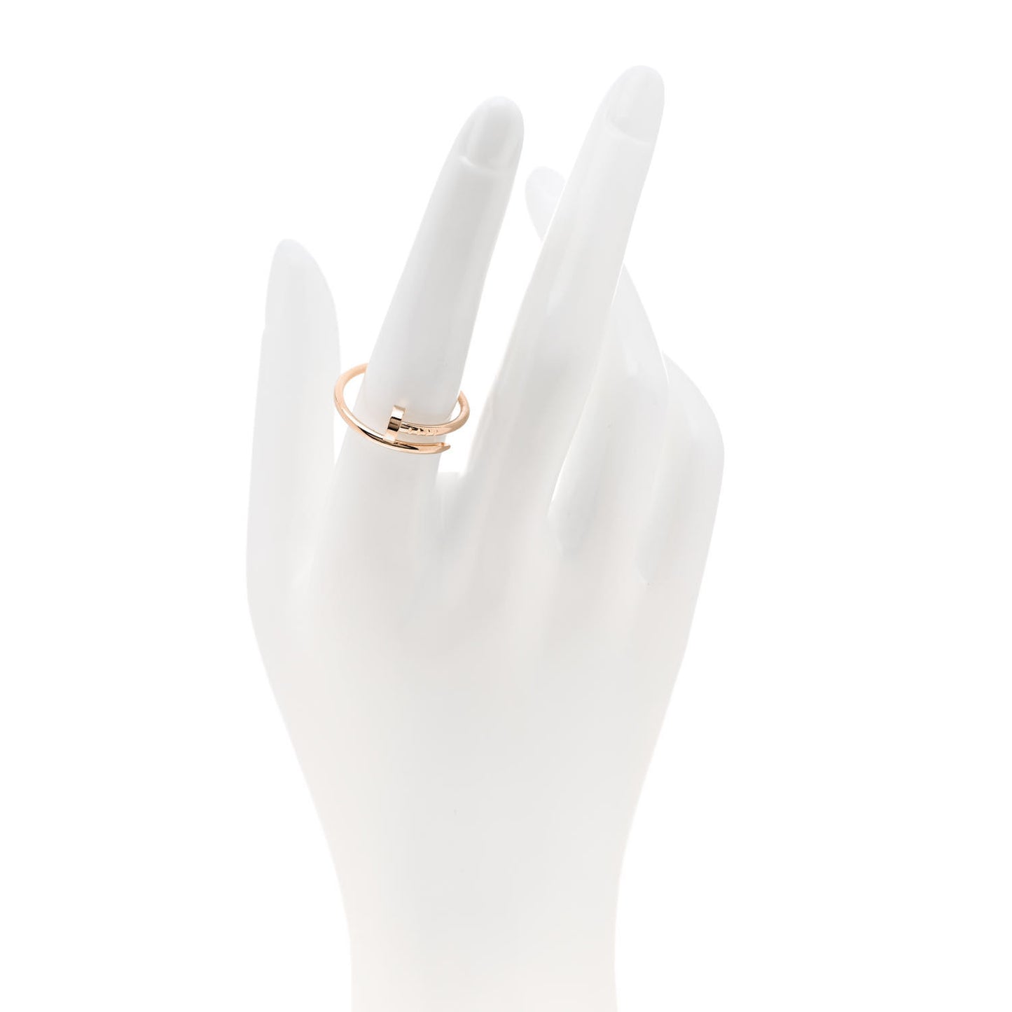 18K Pink Gold Small Juste Un Clou Ring 57 8