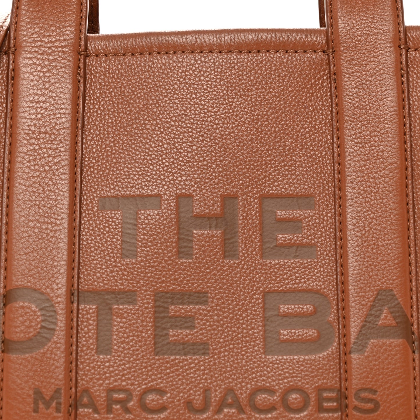 Grained Calfskin Medium The Tote Bag Argan Oil