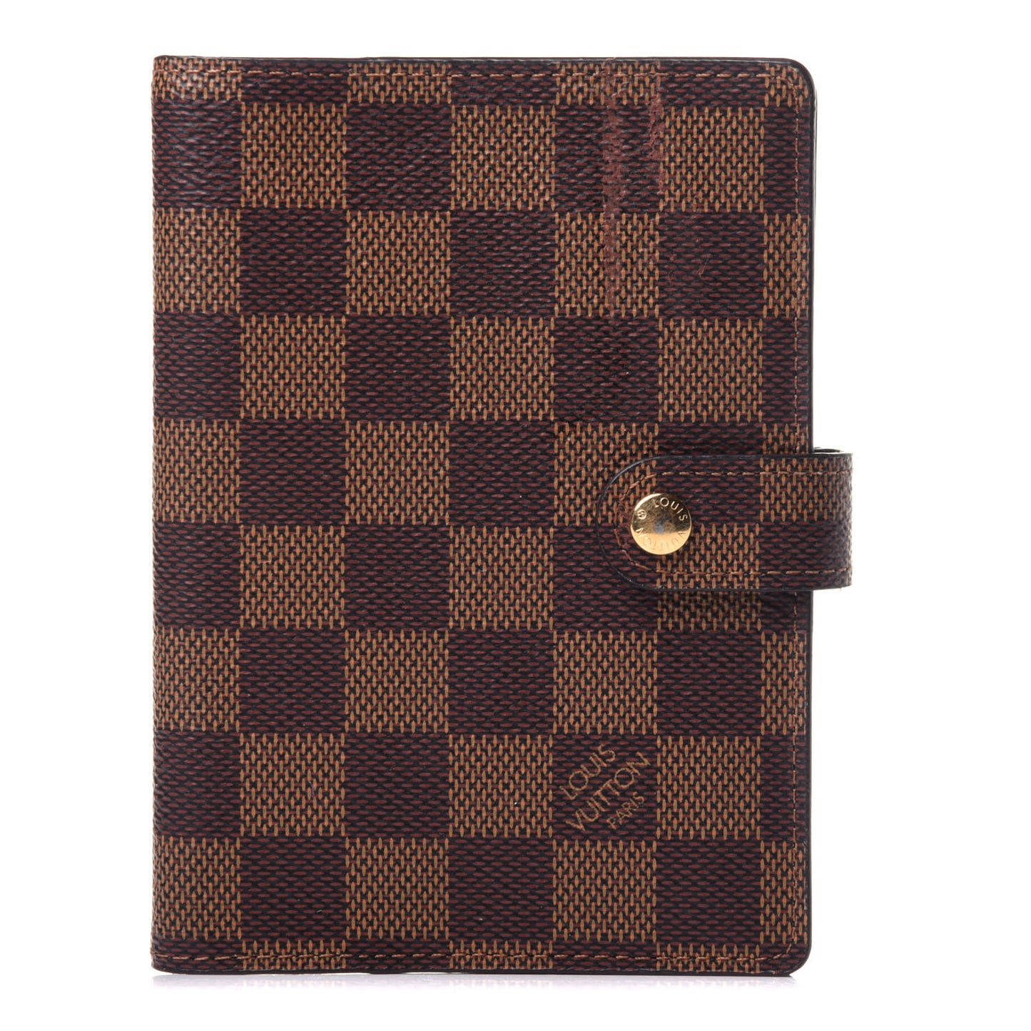 Damier Ebene Small Ring Agenda Cover