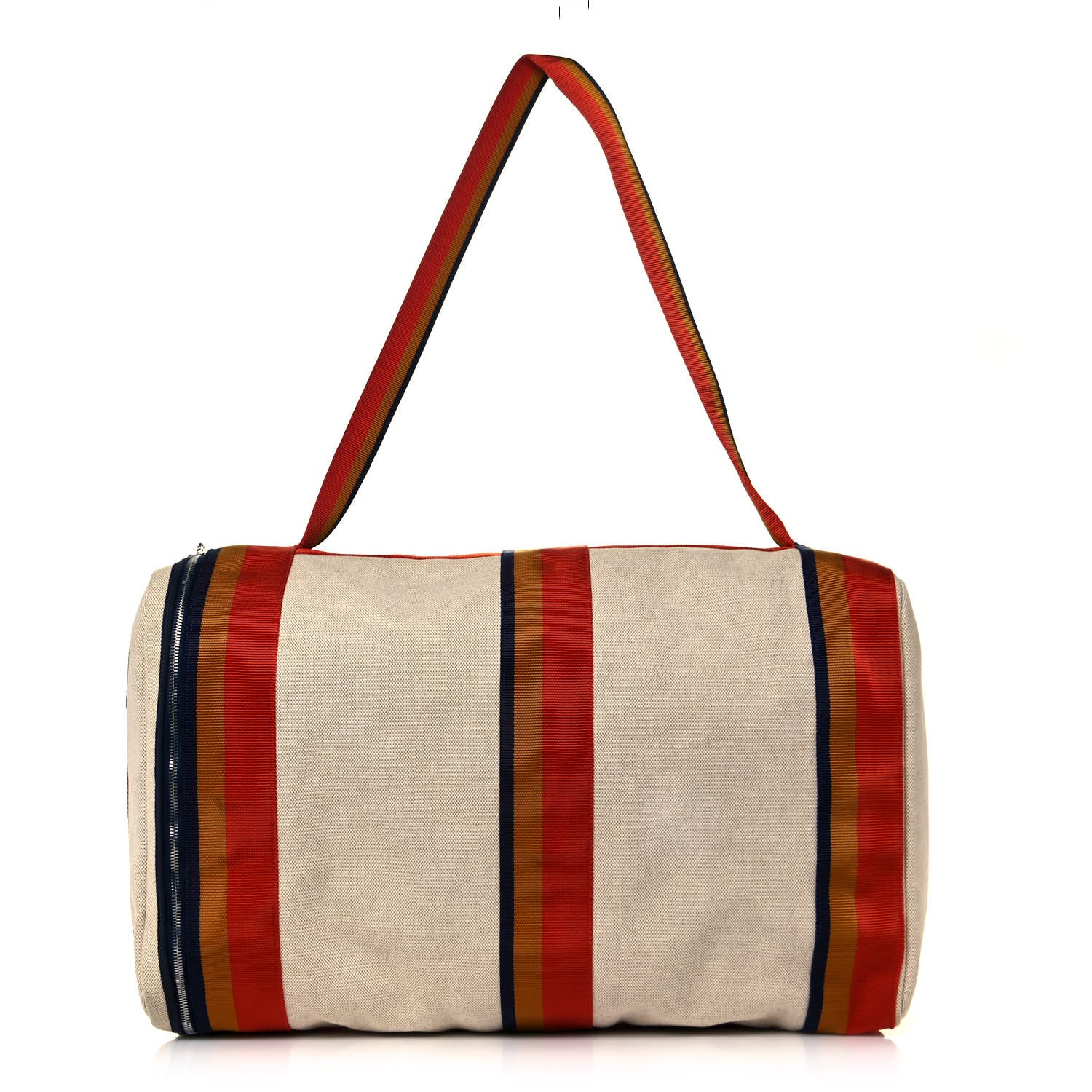 Hermes Toile Cavalier Duffle Bag 1 of 13