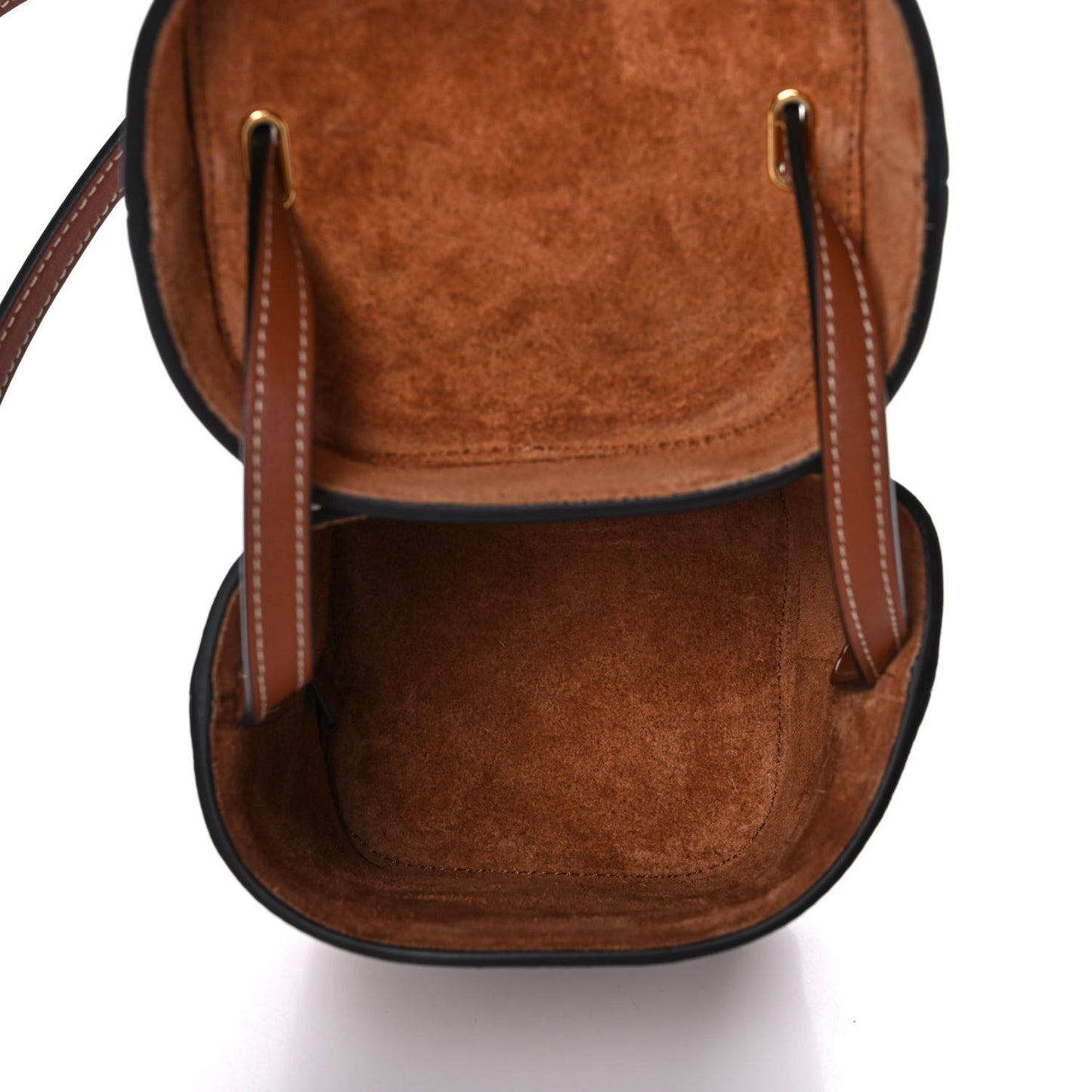 Smooth Calfskin Small Cuir Triomphe Box Tan