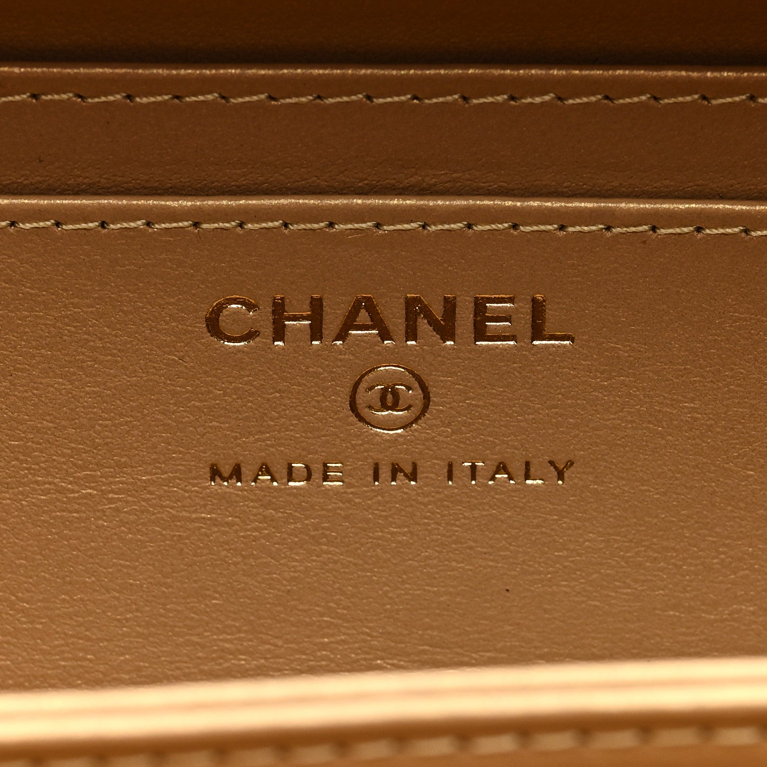Chanel Lambskin Quilted Golden Plate Clutch With Chain Black 6 of 10