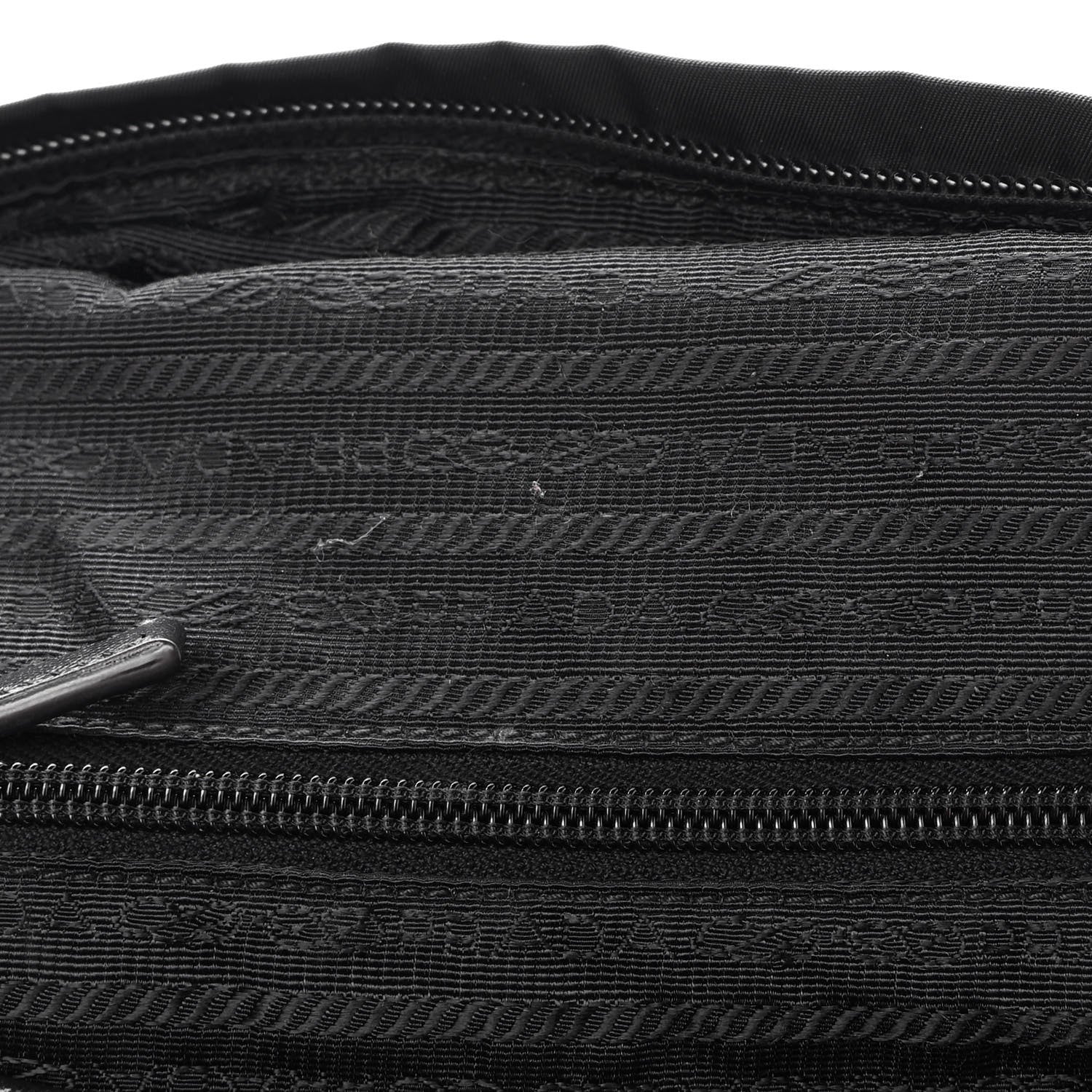 Prada Tessuto Nylon Medium Dome Backpack Black 15 of 15