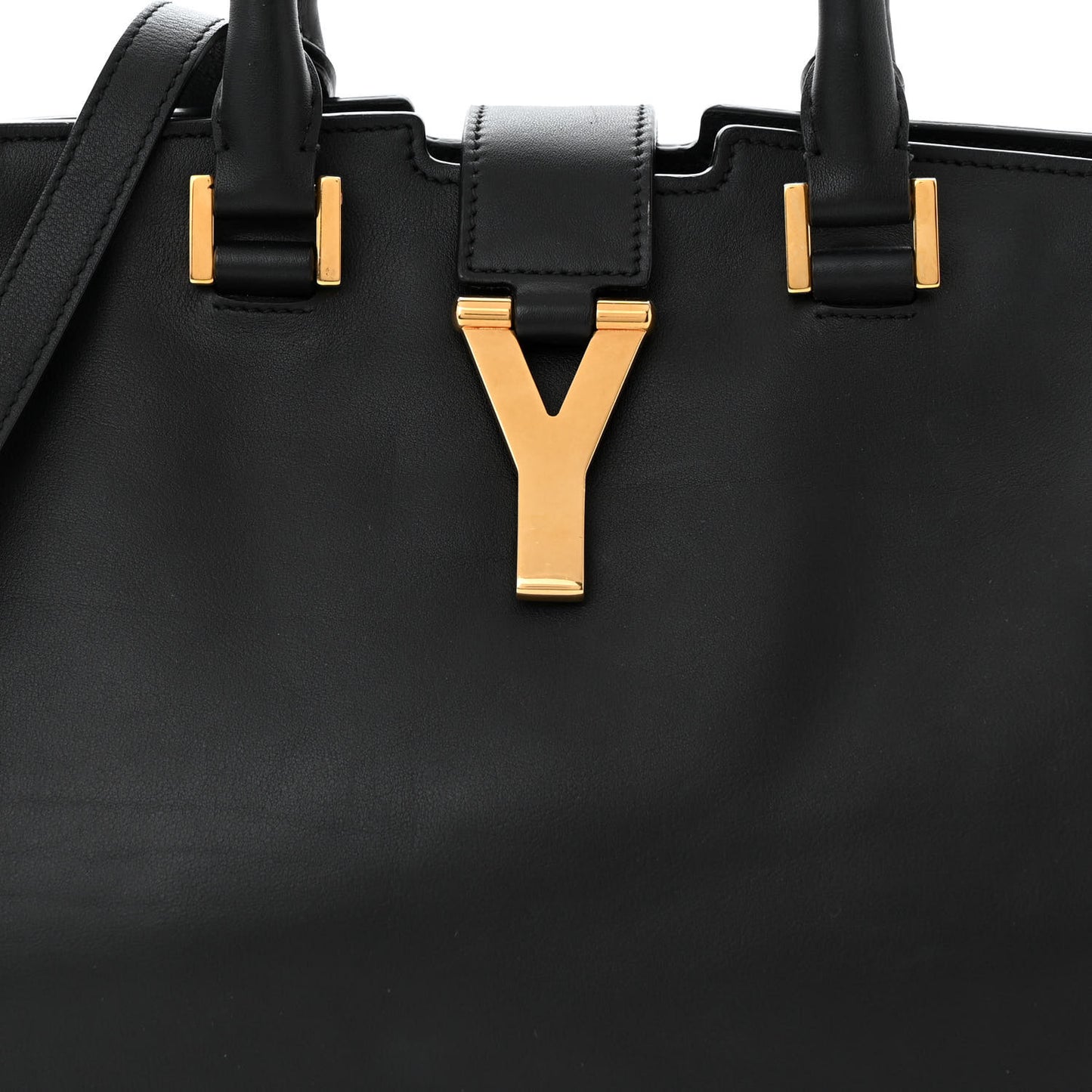 Calfskin Small Classic Y Cabas Black