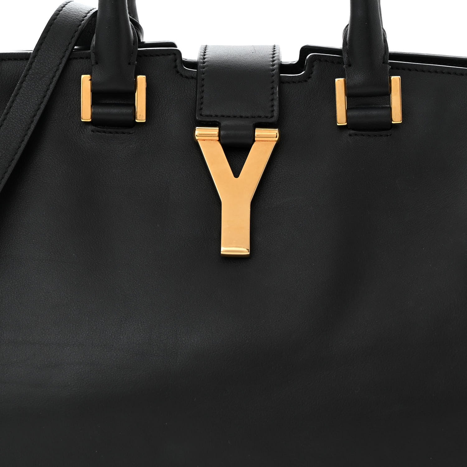 Saint Laurent Calfskin Small Classic Y Cabas Black 7 of 10