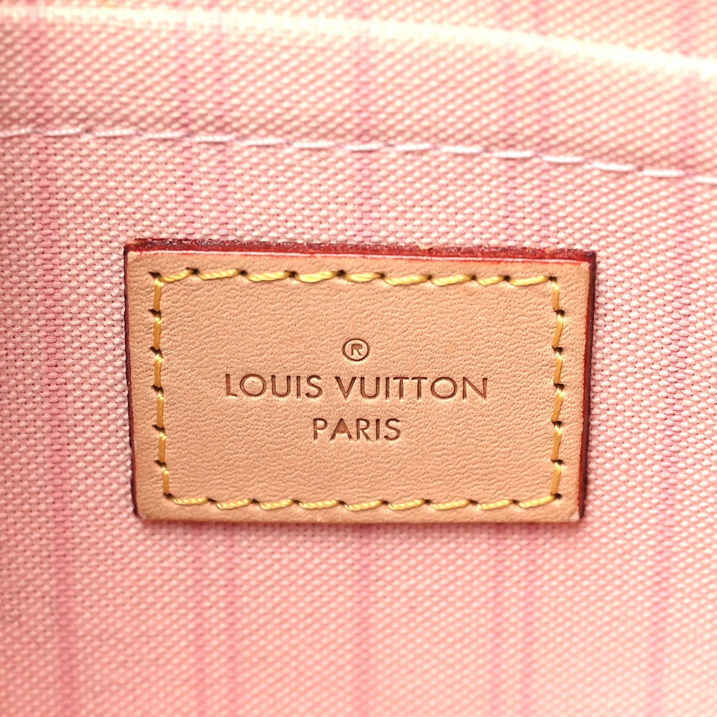 Damier Azur Neverfull MM GM Pochette Rose Ballerine