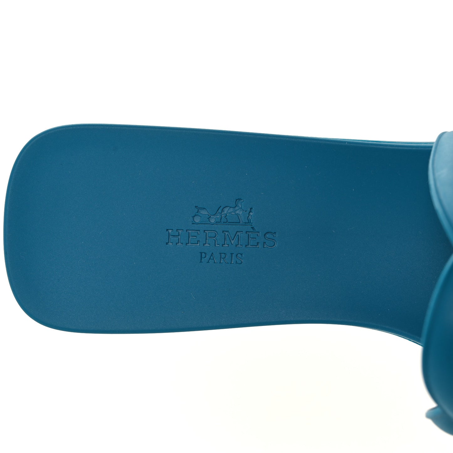 Rubber Aloha Sandals 37 Bleu Vif