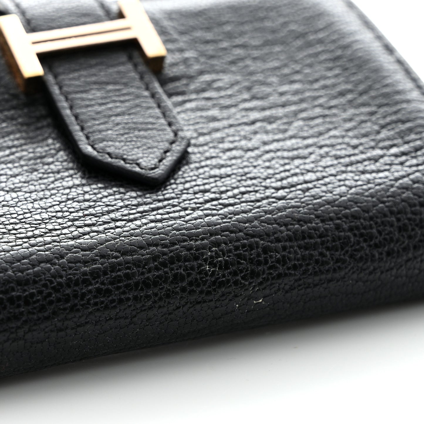 Chevre Mysore Mini Bearn Wallet Black