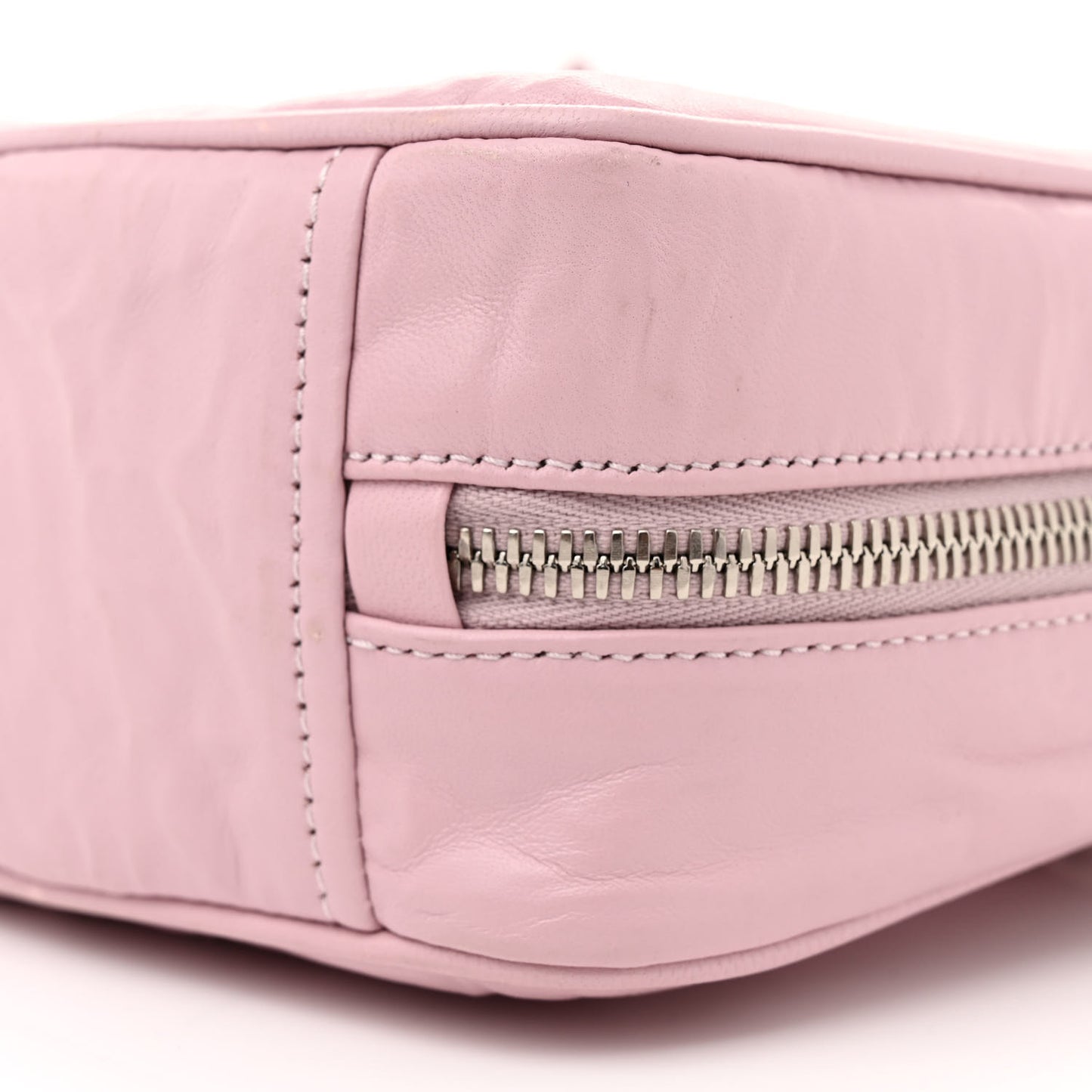 Nappa Antique Medium Re-Edition 2001 Two Handle Bag Alabastro