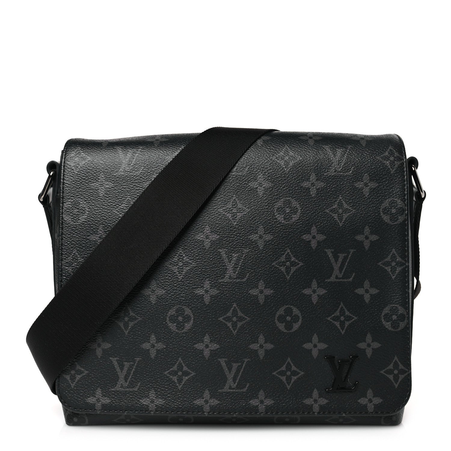 Louis Vuitton Monogram Eclipse District PM Black 1 of 8