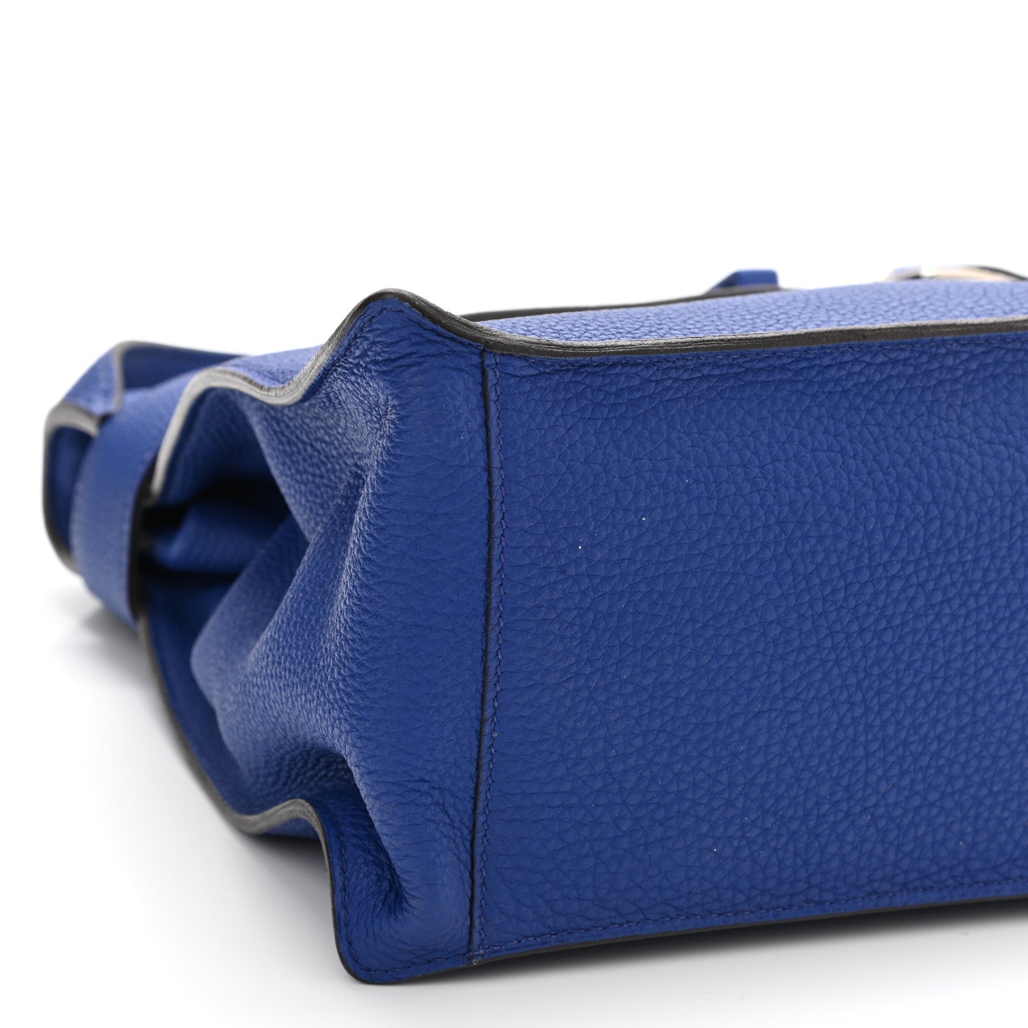 Hermes Togo Etribelt Bleu Electrique 7 of 8