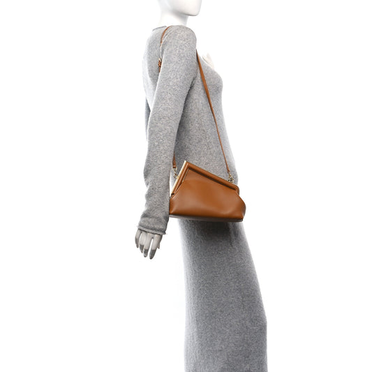 Shiny Nappa Small Fendi First Caramello