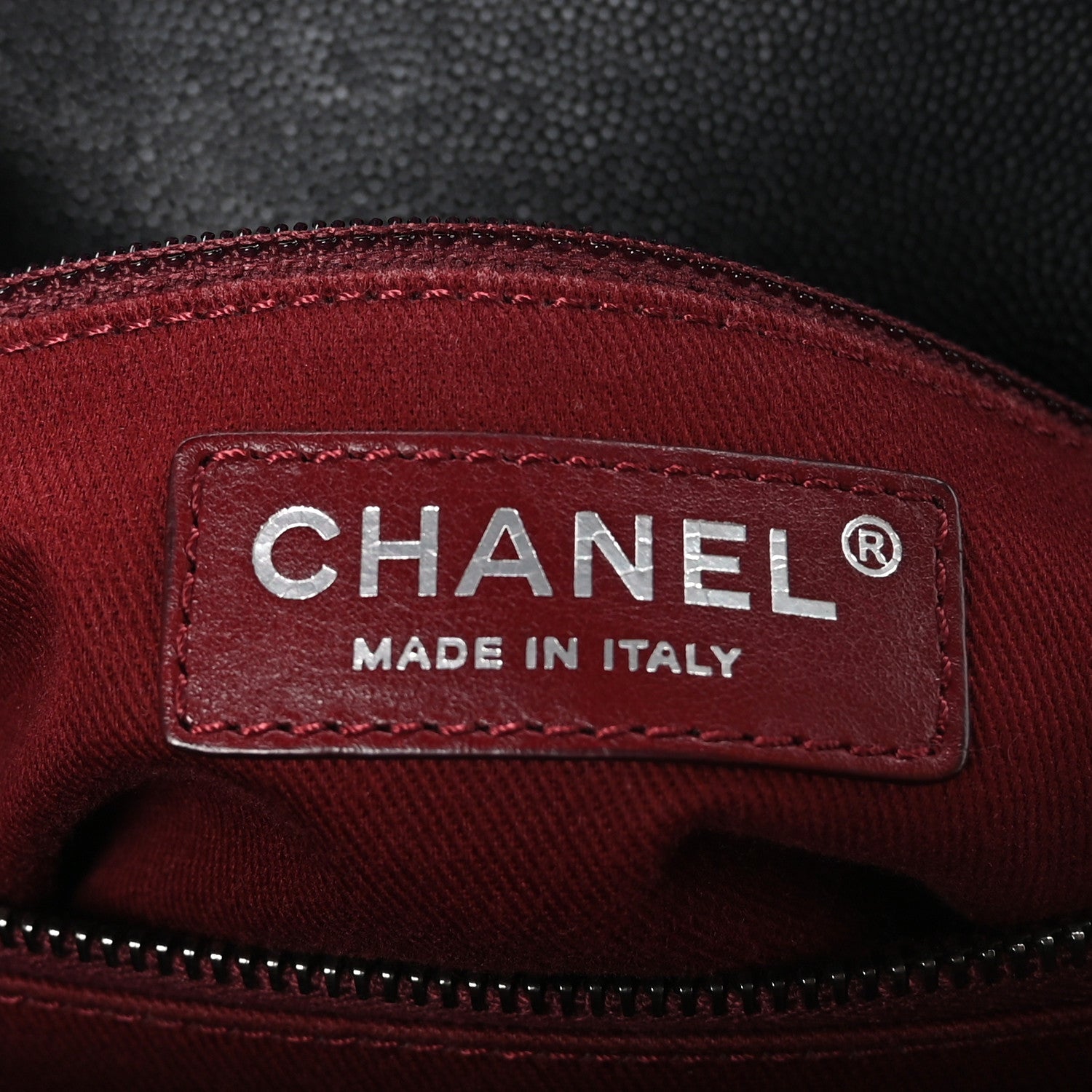 Chanel Caviar Quilted Medium Coco Handle Flap Black 7 of 9