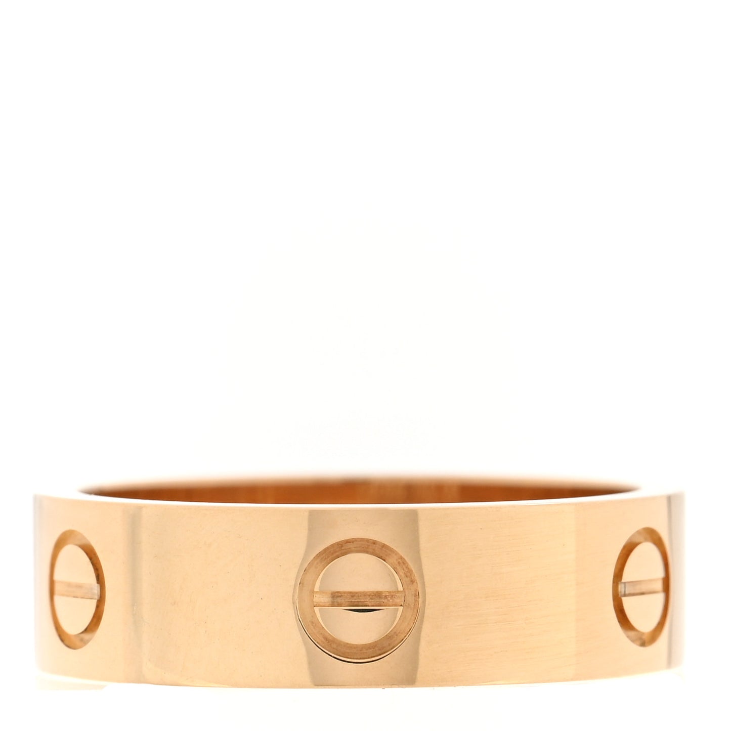 18K Yellow Gold 5.5mm LOVE Ring 58 8.5